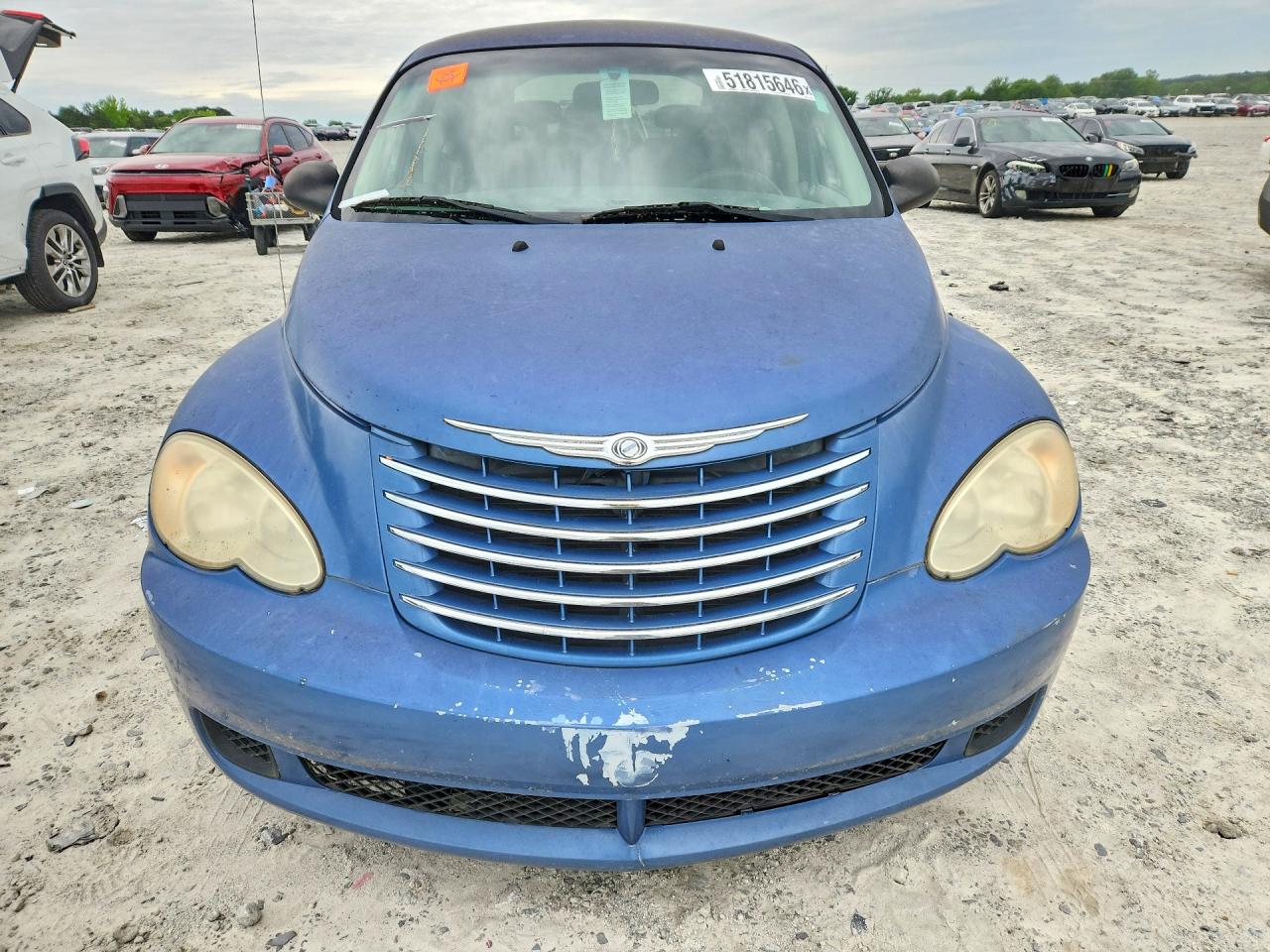 2007 Chrysler Pt Cruiser Touring Blue vin: 3A4FY58B67T577189