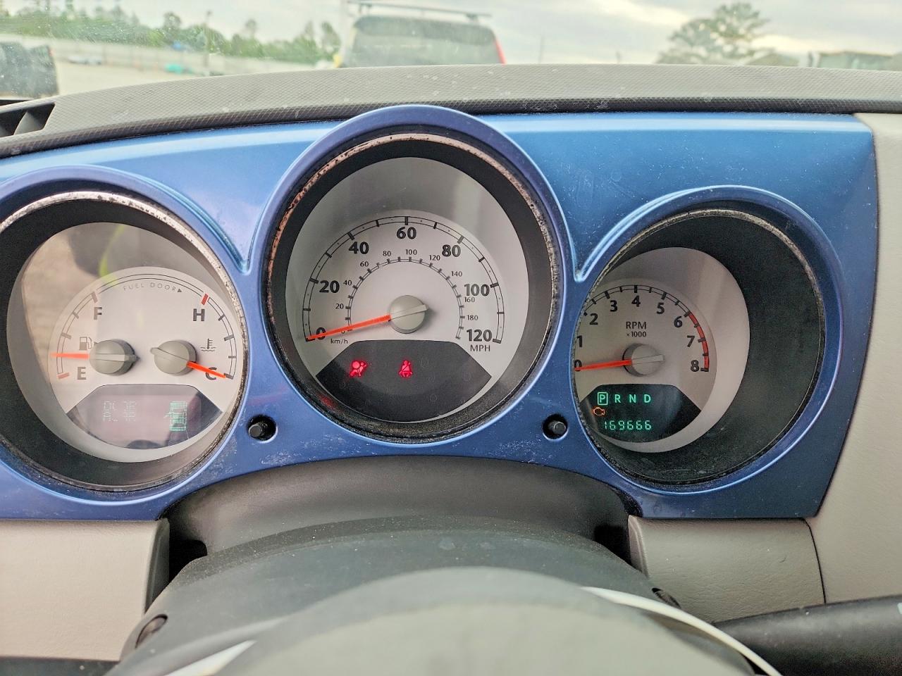 2007 Chrysler Pt Cruiser Touring Blue vin: 3A4FY58B67T577189