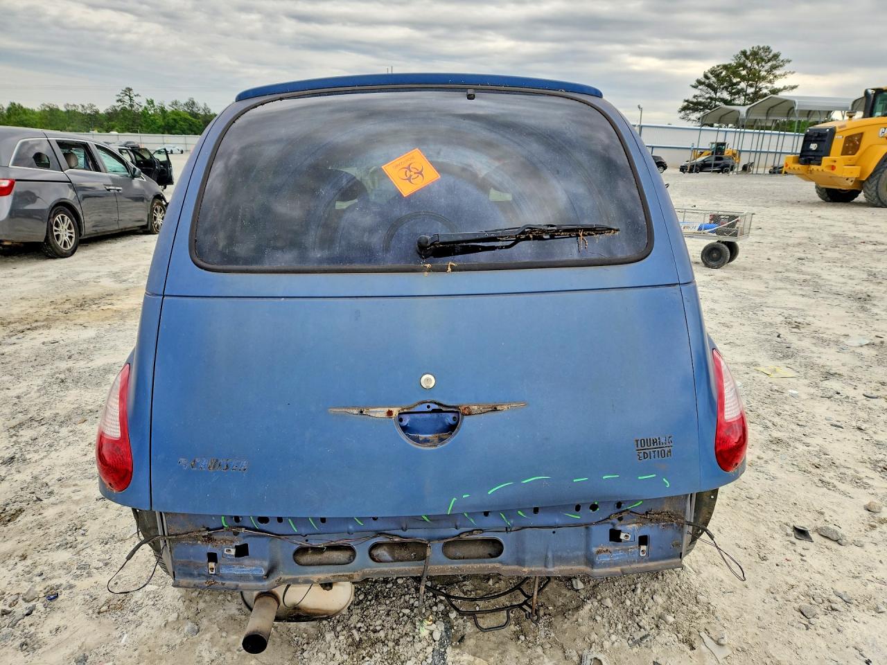 2007 Chrysler Pt Cruiser Touring Blue vin: 3A4FY58B67T577189