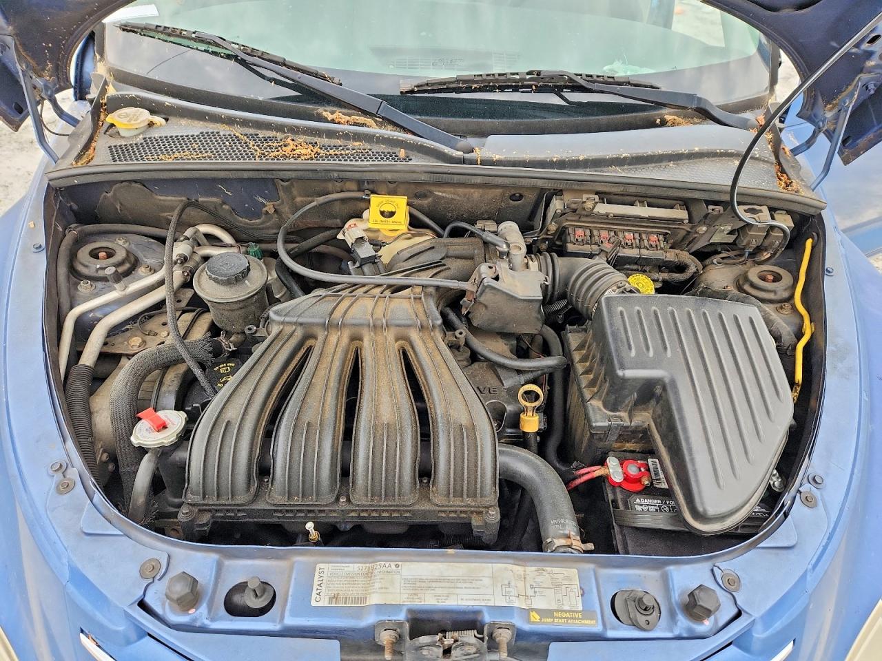 2007 Chrysler Pt Cruiser Touring Blue vin: 3A4FY58B67T577189