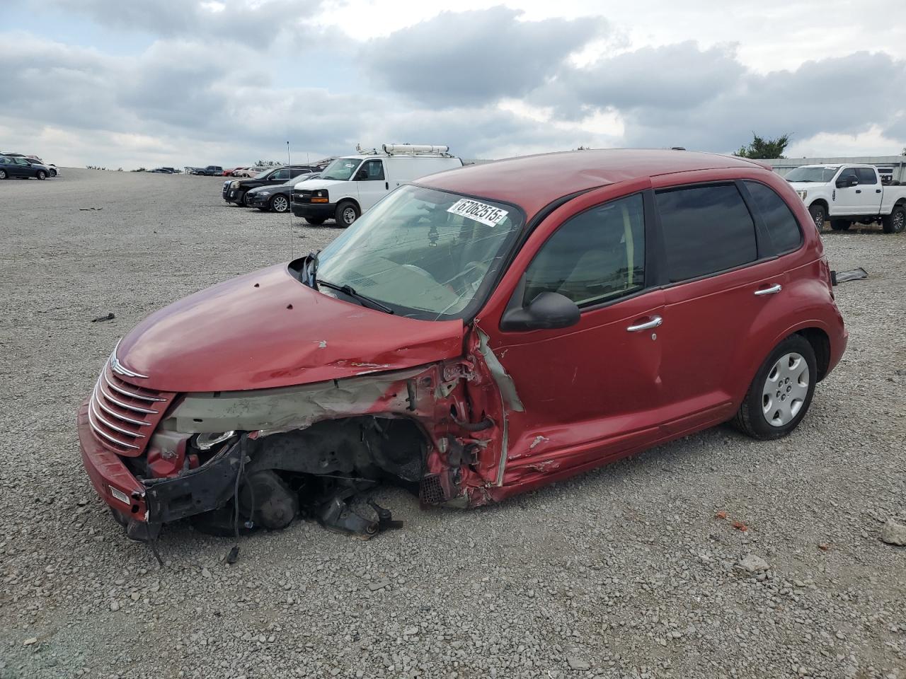 2006 Chrysler Pt Cruiser Touring Burgundy vin: 3A4FY58B76T302476
