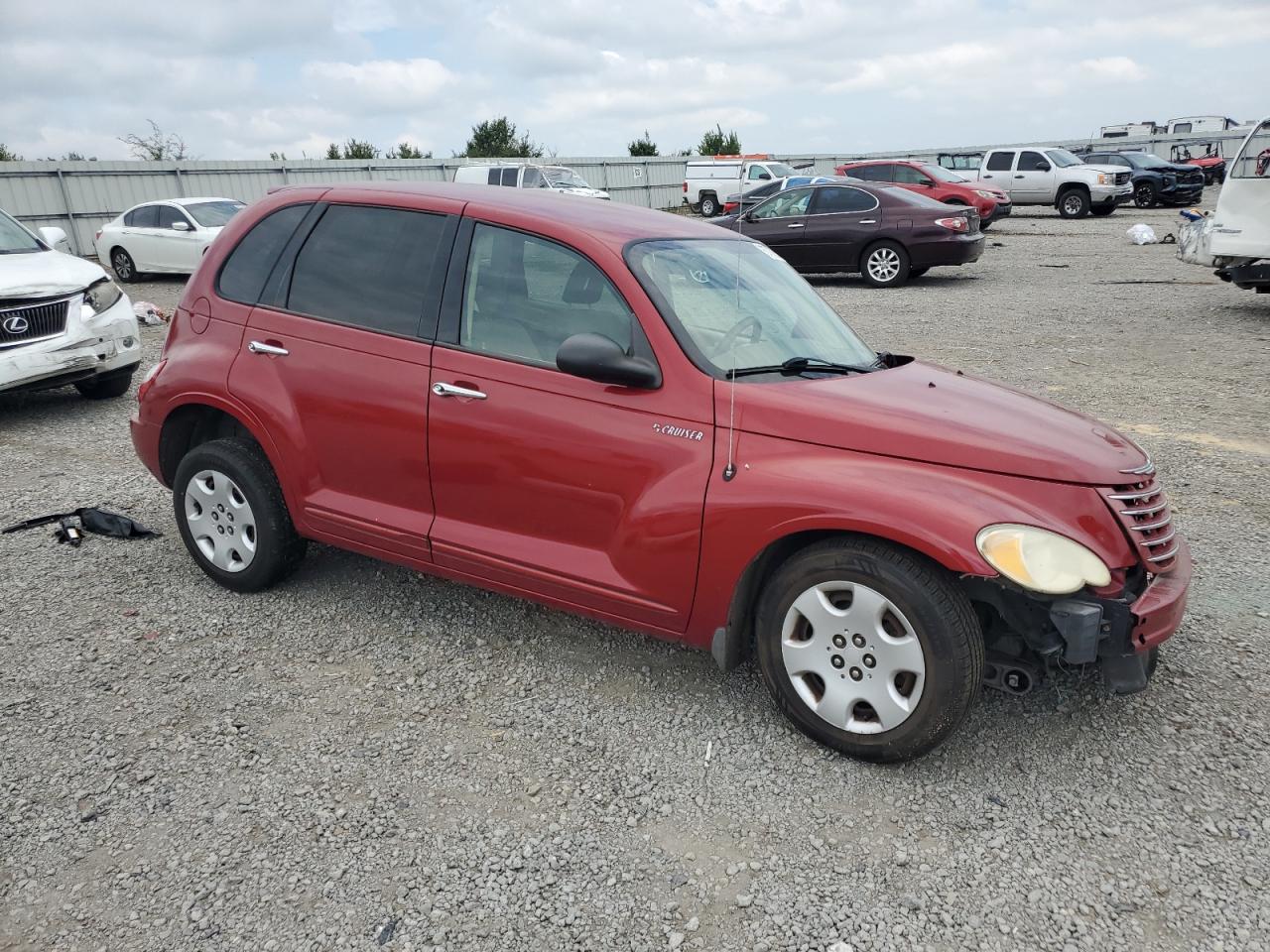 2006 Chrysler Pt Cruiser Touring Burgundy vin: 3A4FY58B76T302476