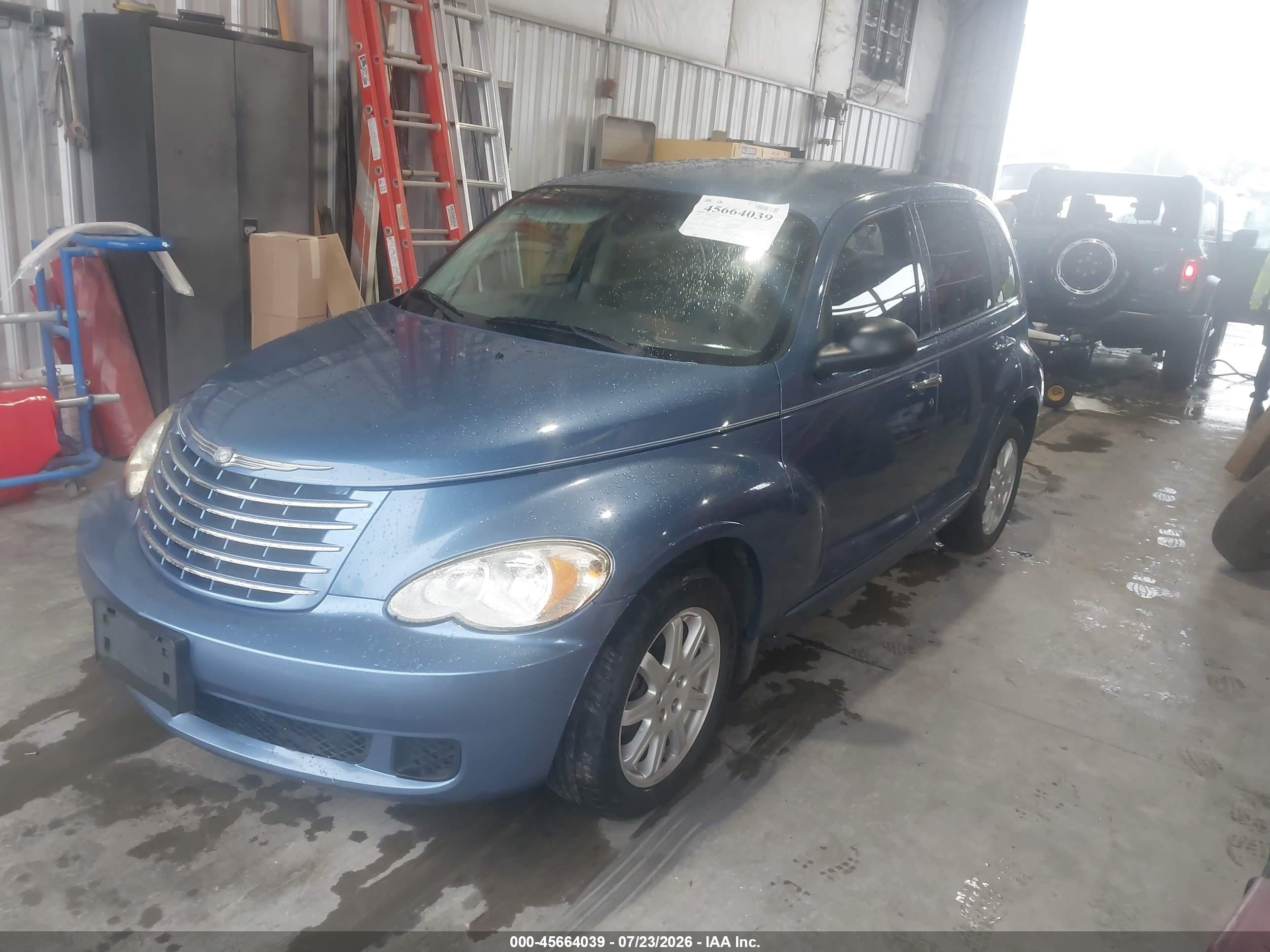 2007 Chrysler Pt Cruiser Touring Light Blue vin: 3A4FY58B77T503828