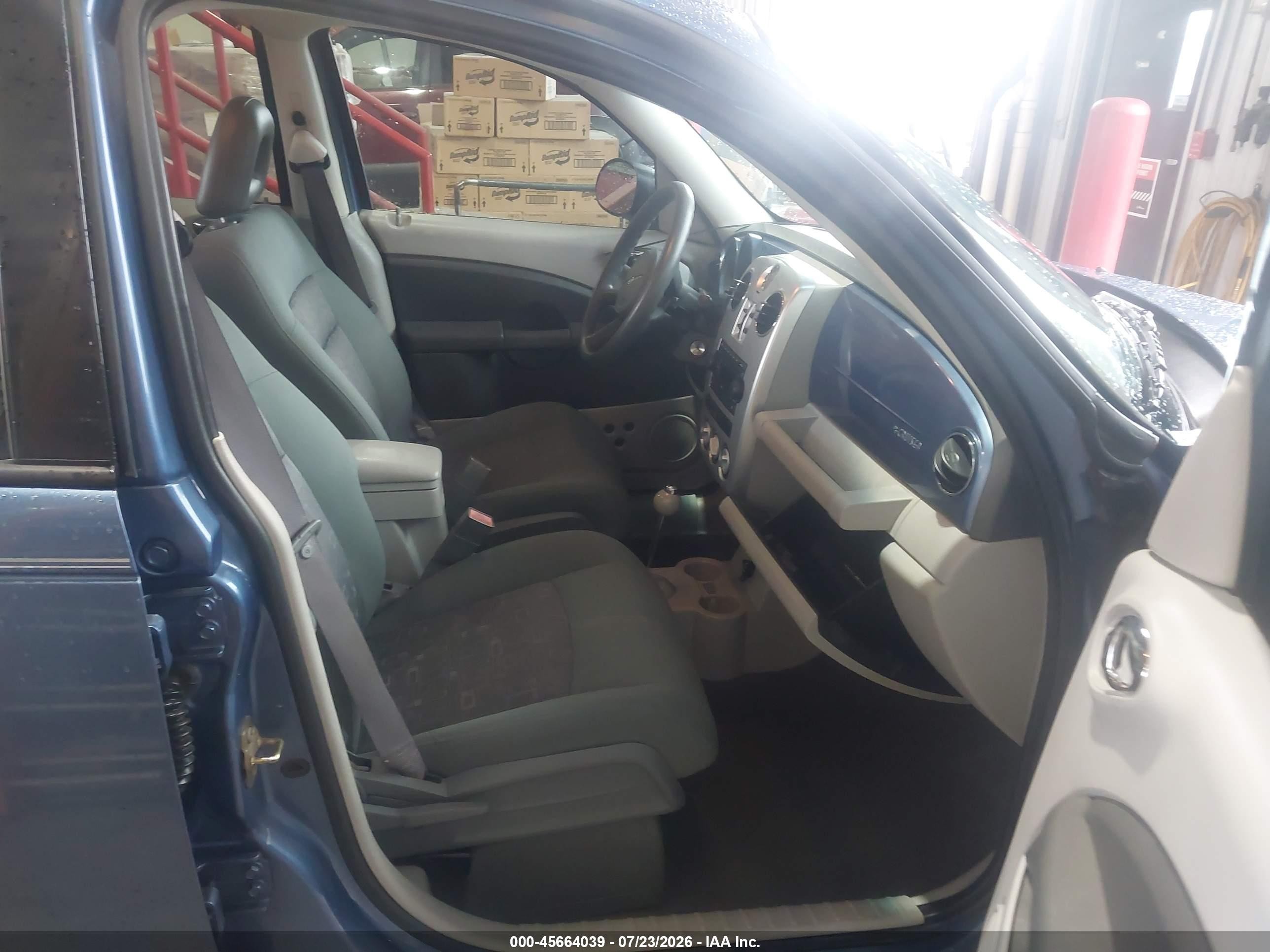 2007 Chrysler Pt Cruiser Touring Light Blue vin: 3A4FY58B77T503828