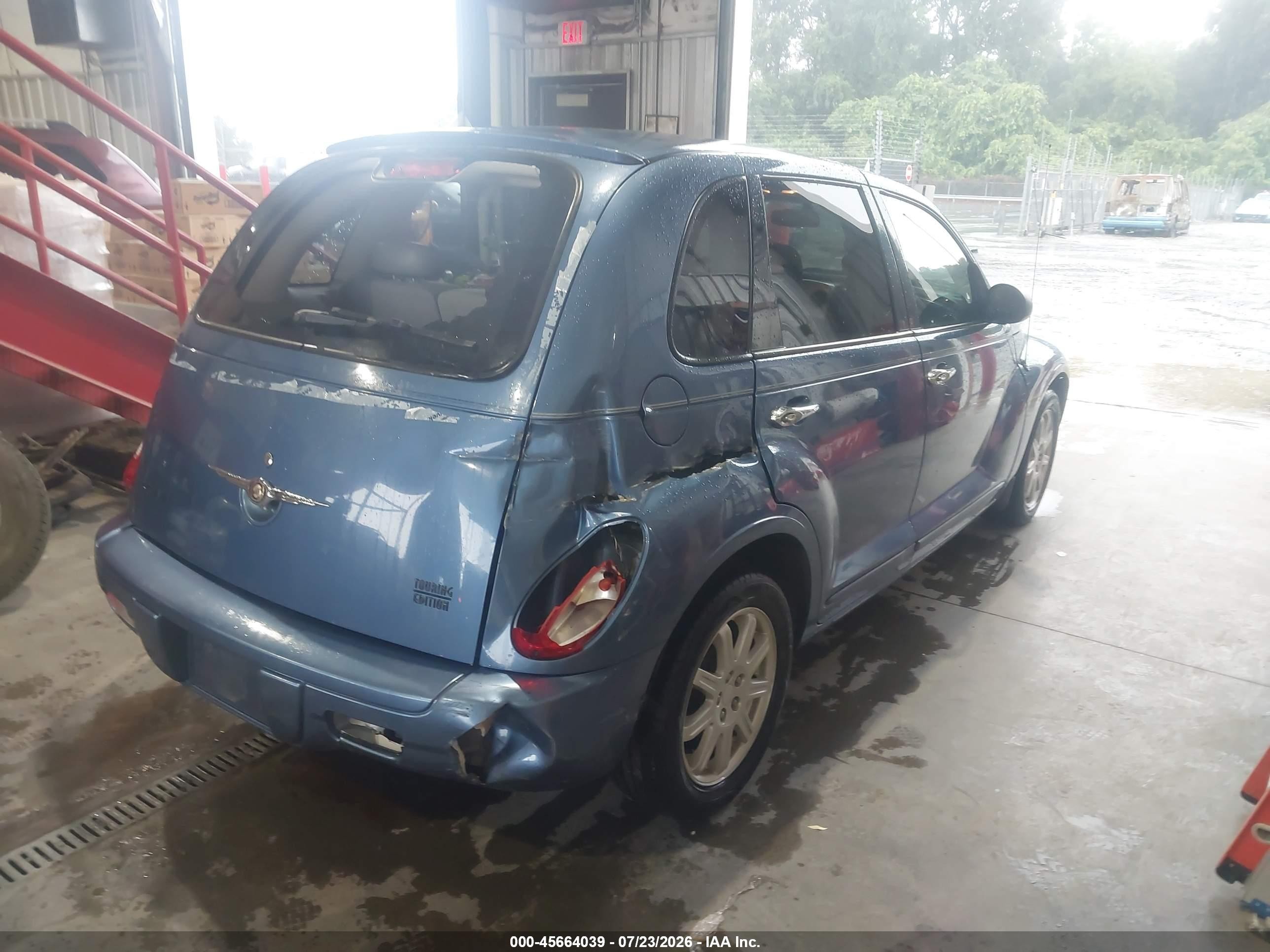 2007 Chrysler Pt Cruiser Touring Light Blue vin: 3A4FY58B77T503828