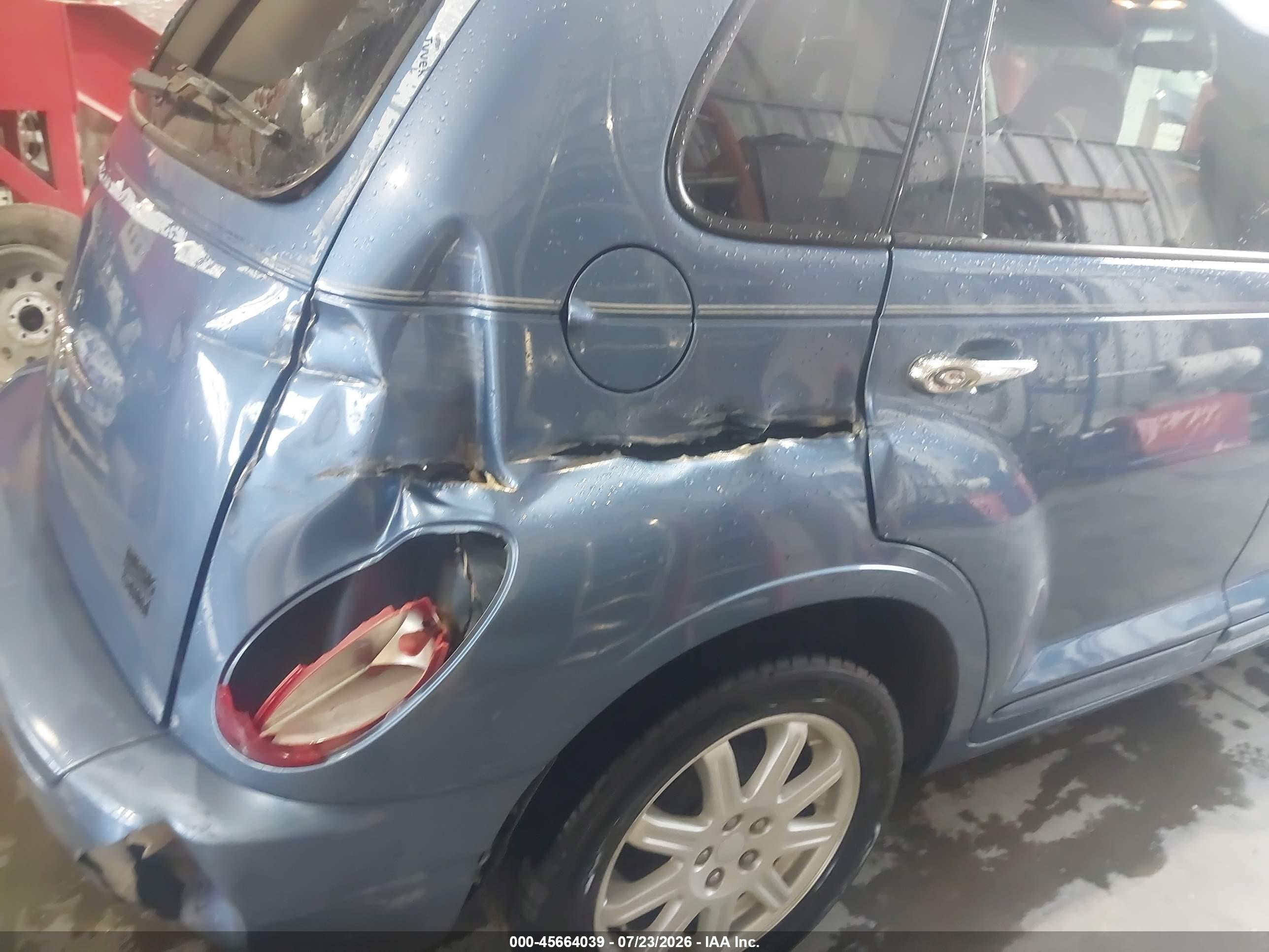2007 Chrysler Pt Cruiser Touring Light Blue vin: 3A4FY58B77T503828