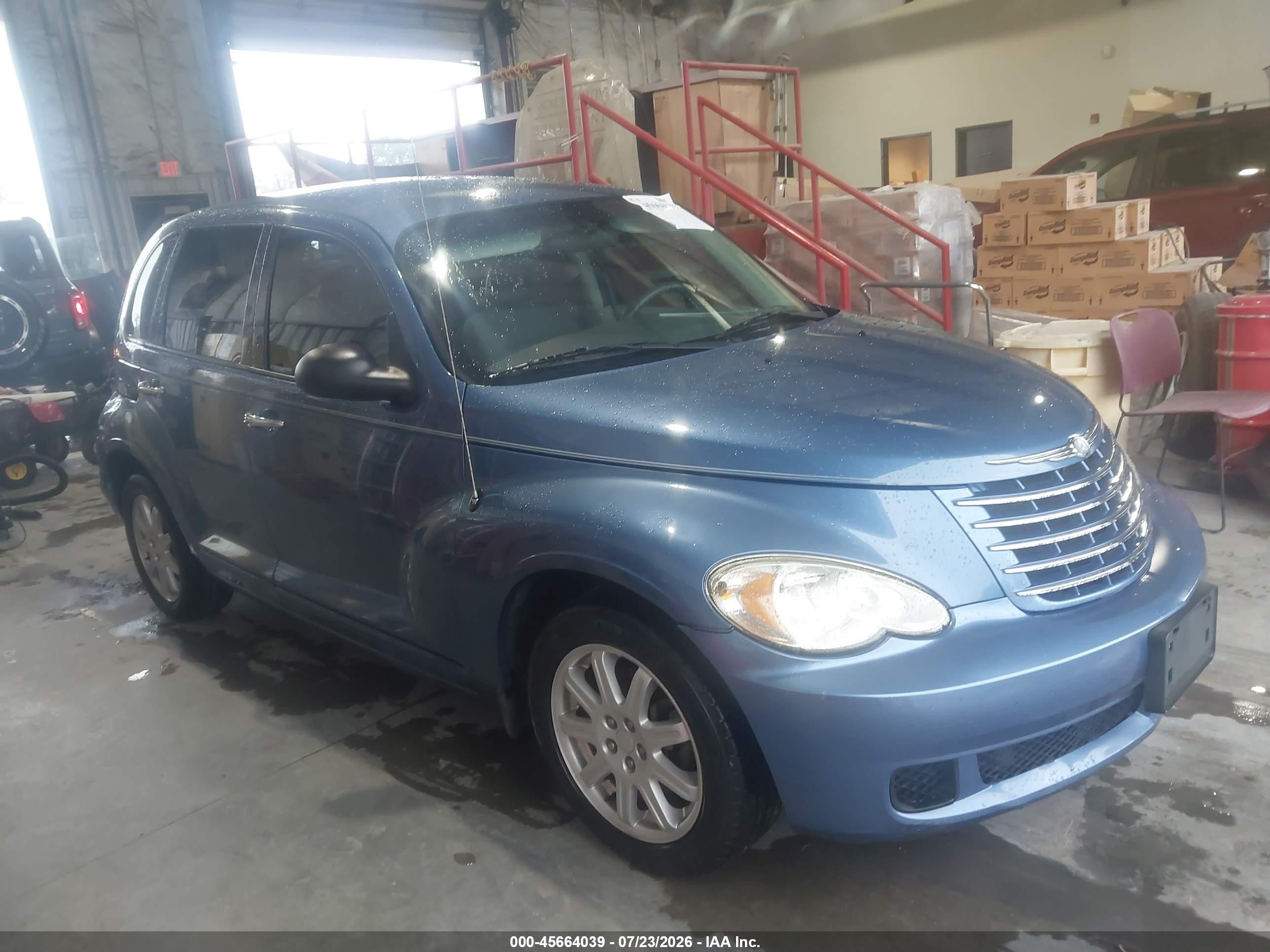 2007 Chrysler Pt Cruiser Touring Light Blue vin: 3A4FY58B77T503828