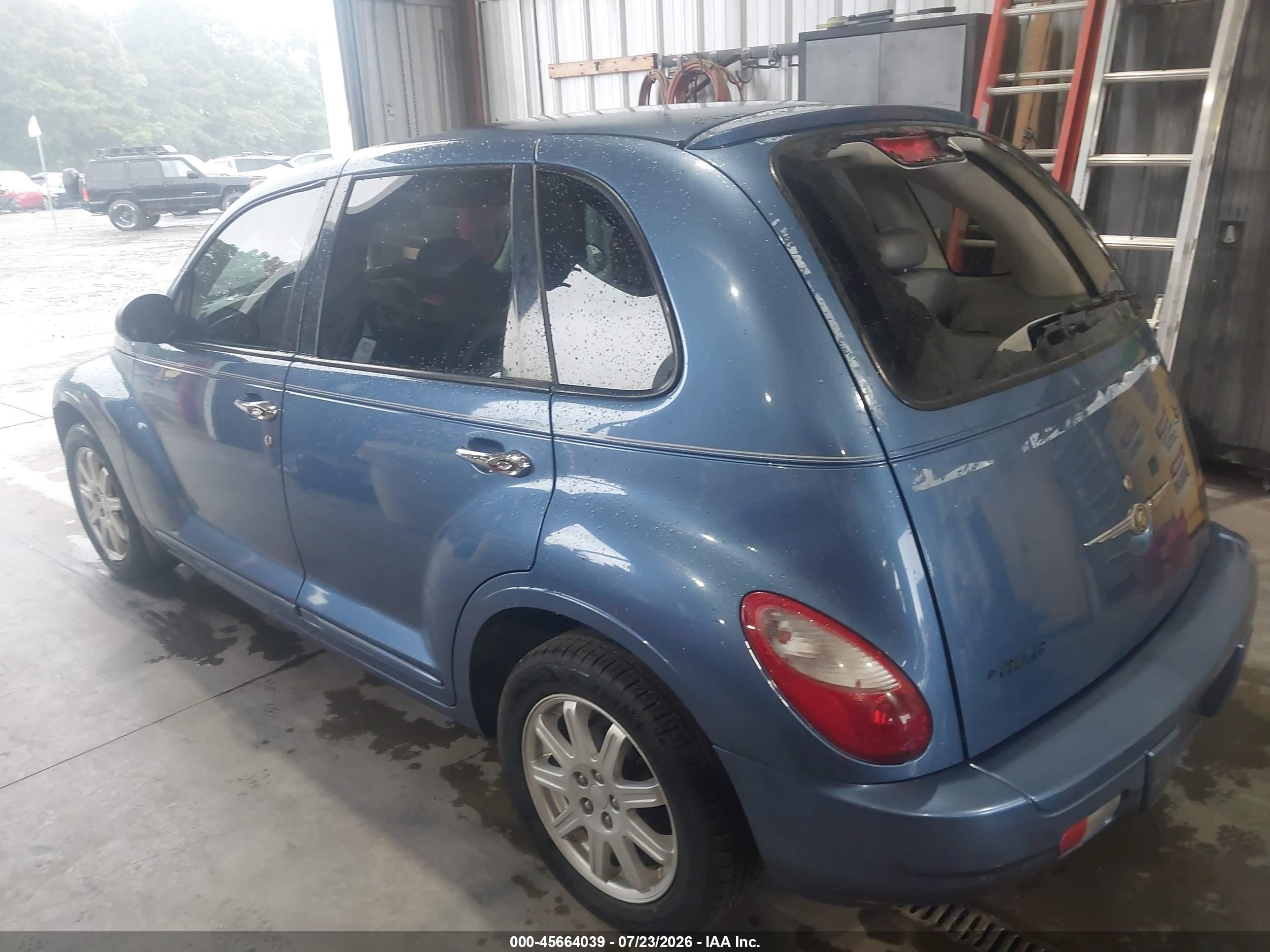 2007 Chrysler Pt Cruiser Touring Light Blue vin: 3A4FY58B77T503828