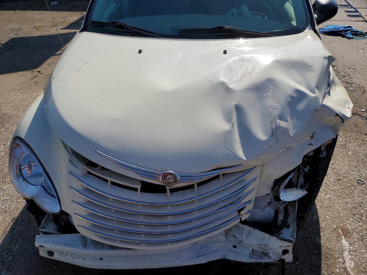 2007 Chrysler Pt Cruiser Touring White vin: 3A4FY58B77T582398