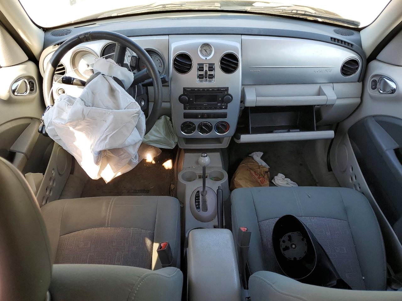 2007 Chrysler Pt Cruiser Touring White vin: 3A4FY58B77T582398