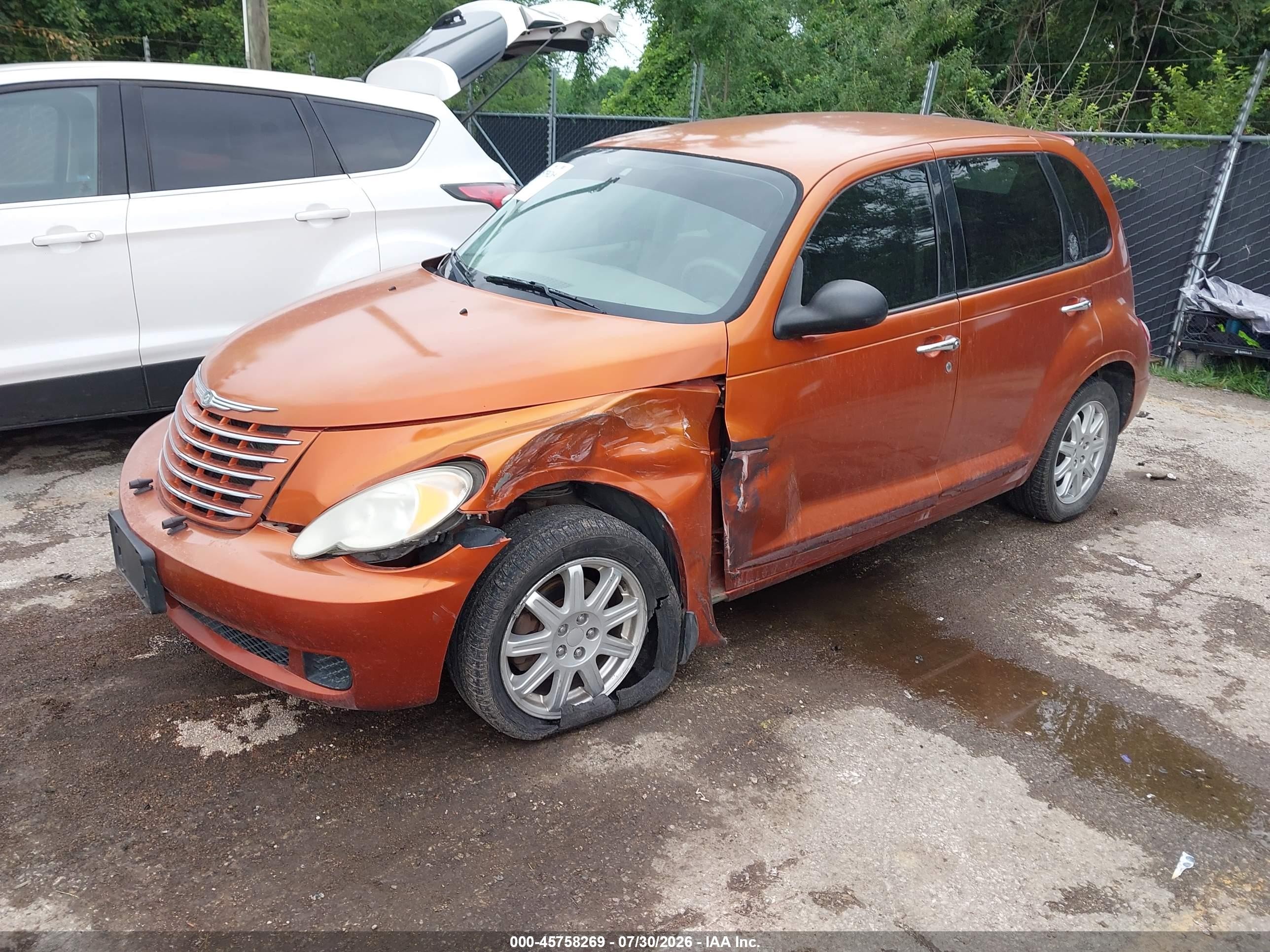 2007 Chrysler Pt Cruiser Touring Orange vin: 3A4FY58B77T583387