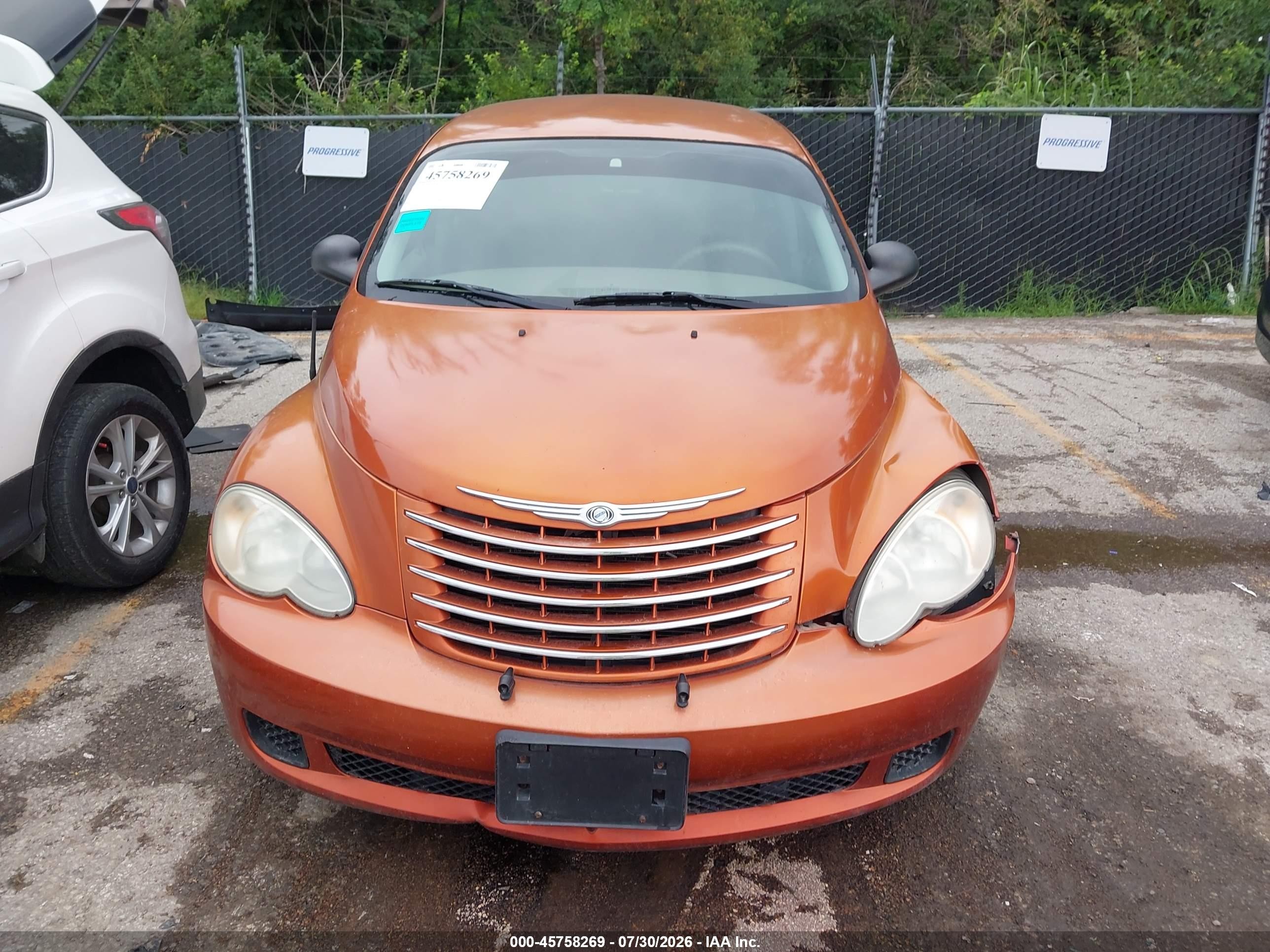 2007 Chrysler Pt Cruiser Touring Orange vin: 3A4FY58B77T583387