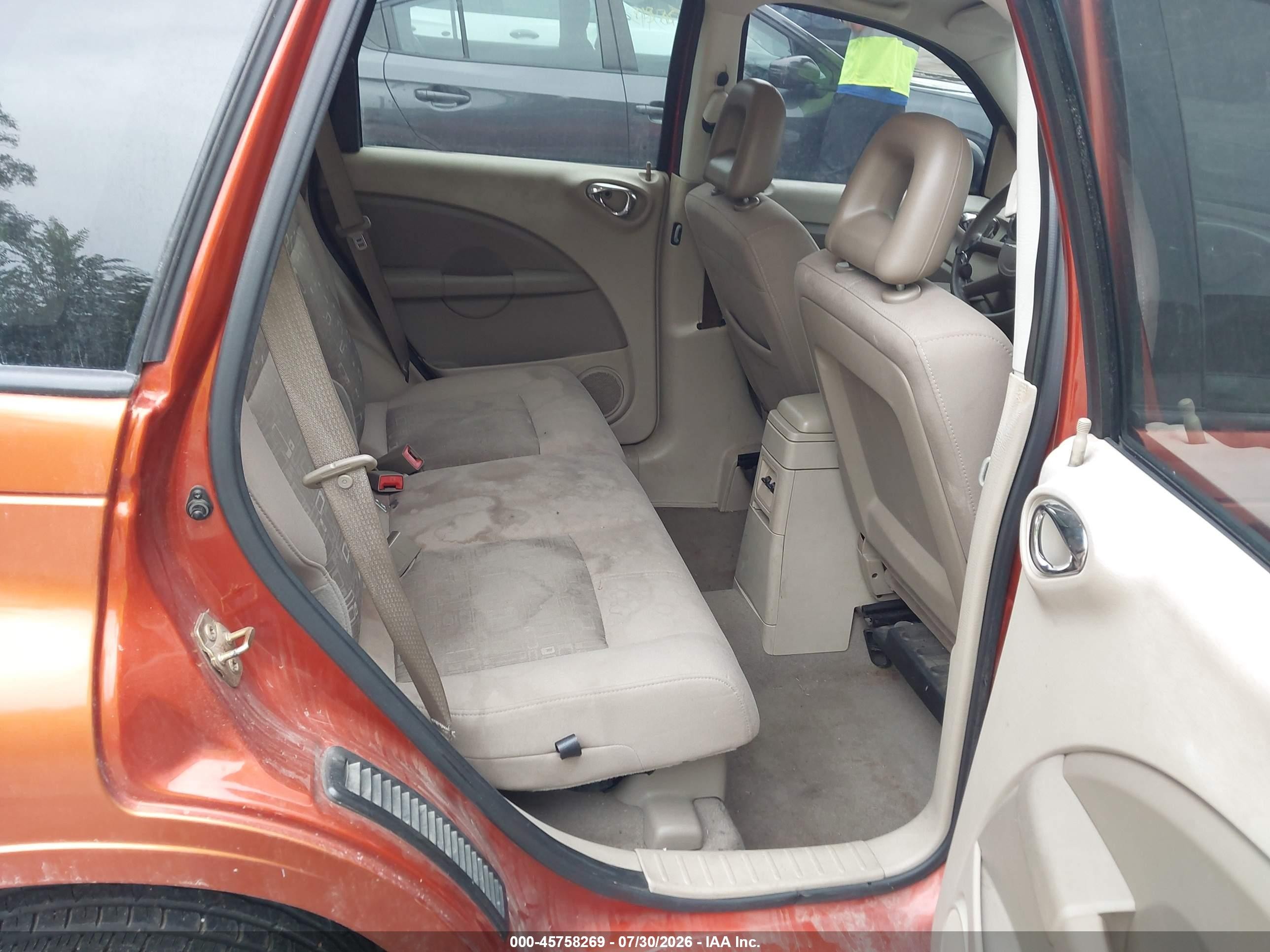 2007 Chrysler Pt Cruiser Touring Orange vin: 3A4FY58B77T583387