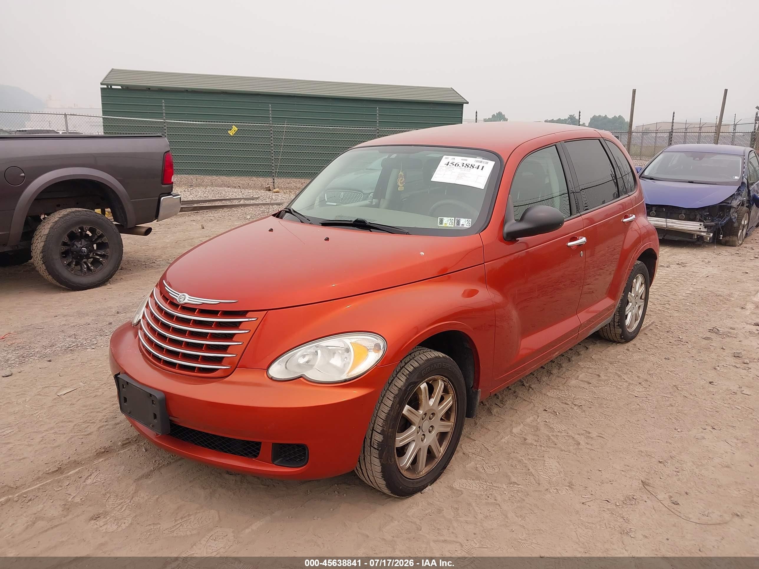 2007 Chrysler Pt Cruiser Touring Orange vin: 3A4FY58B77T596558
