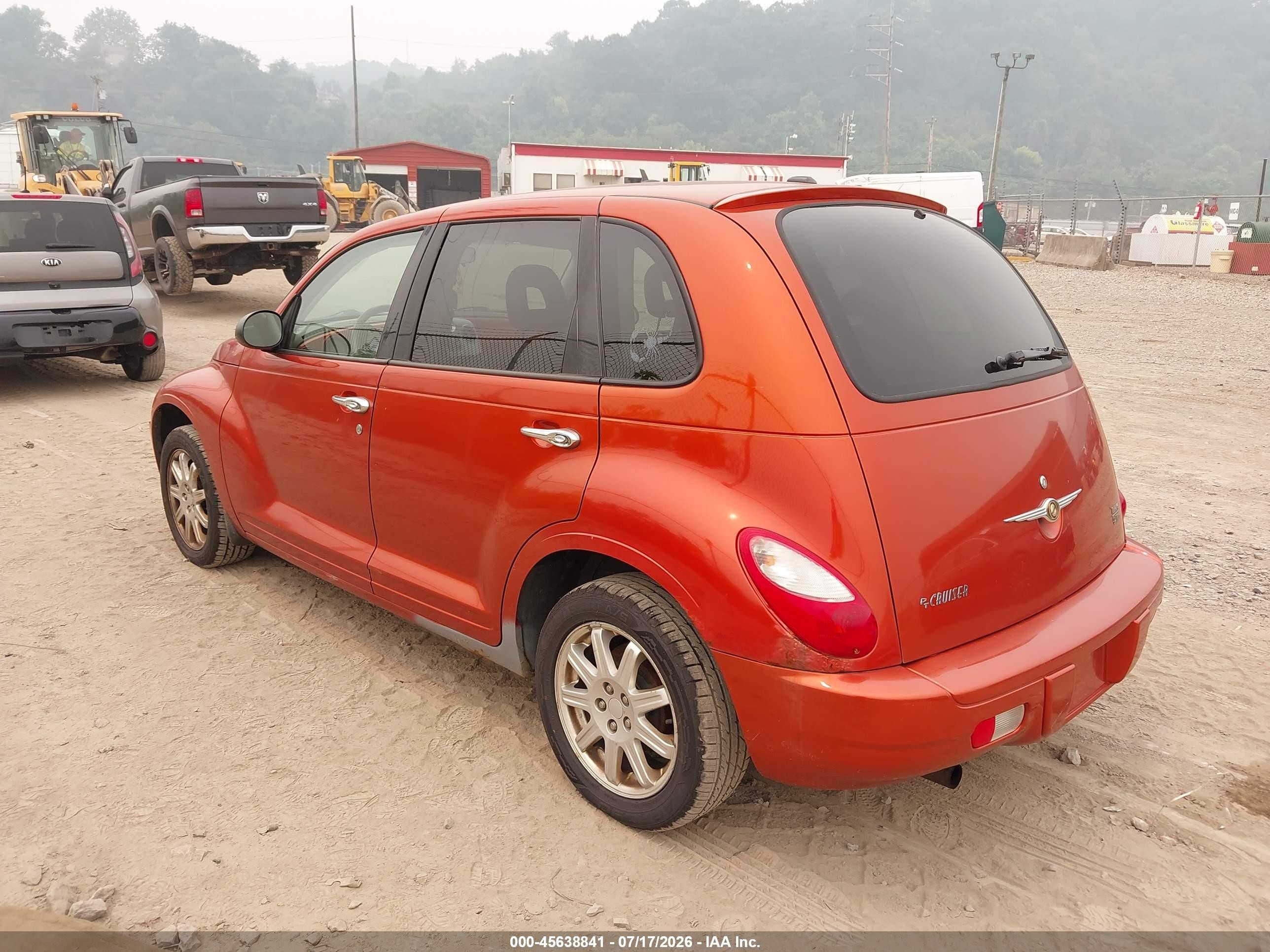 2007 Chrysler Pt Cruiser Touring Orange vin: 3A4FY58B77T596558