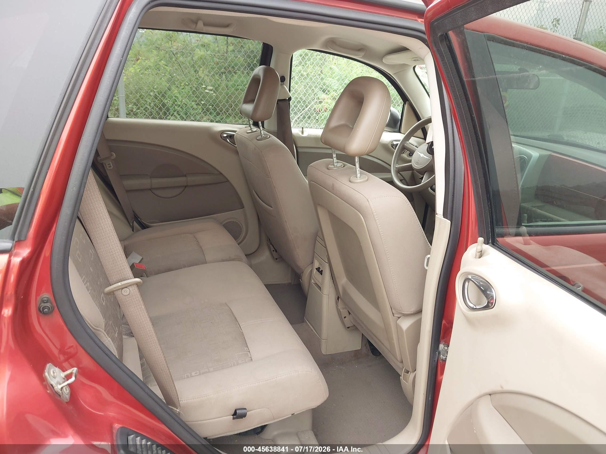 2007 Chrysler Pt Cruiser Touring Orange vin: 3A4FY58B77T596558