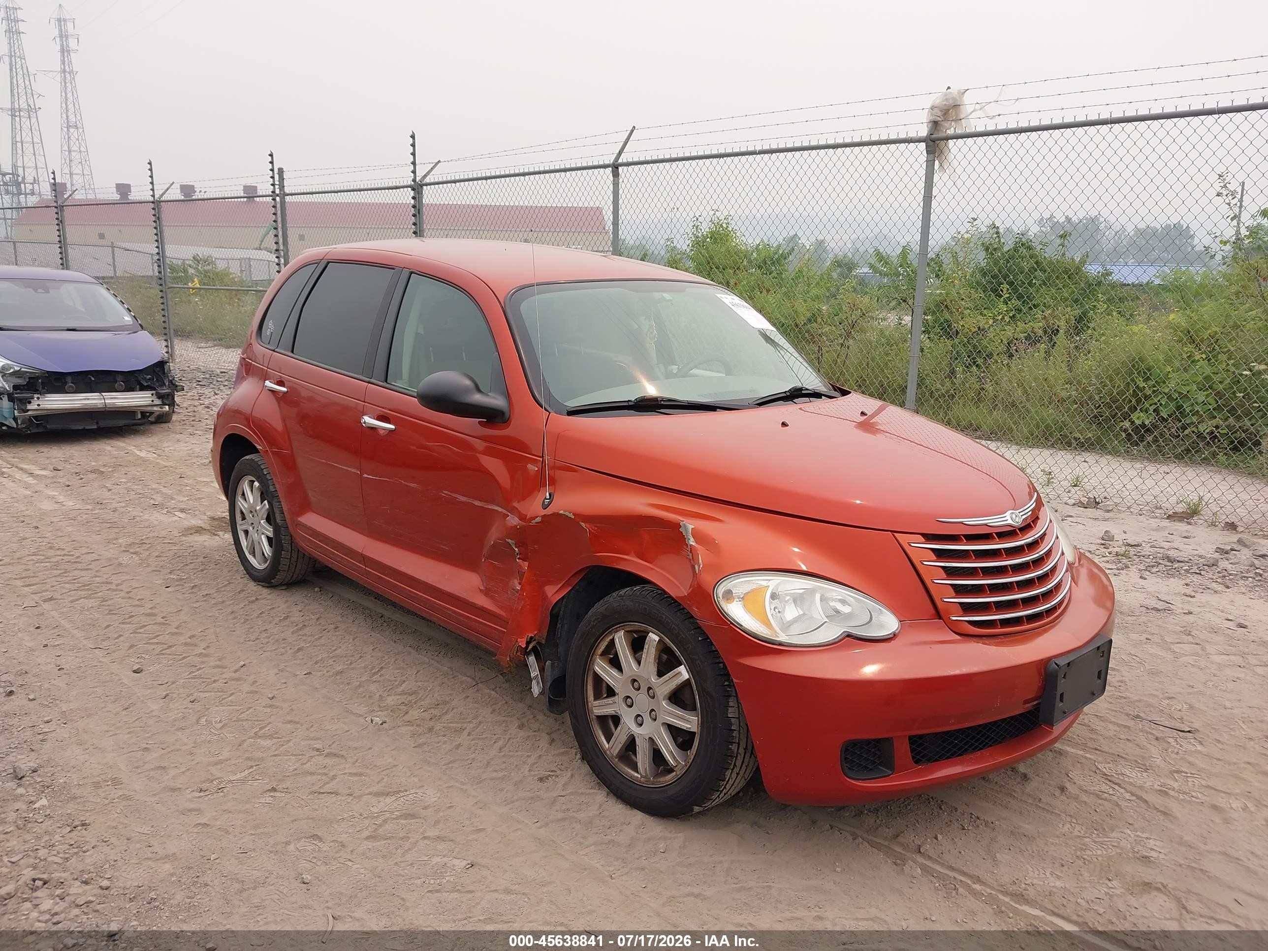 2007 Chrysler Pt Cruiser Touring Orange vin: 3A4FY58B77T596558