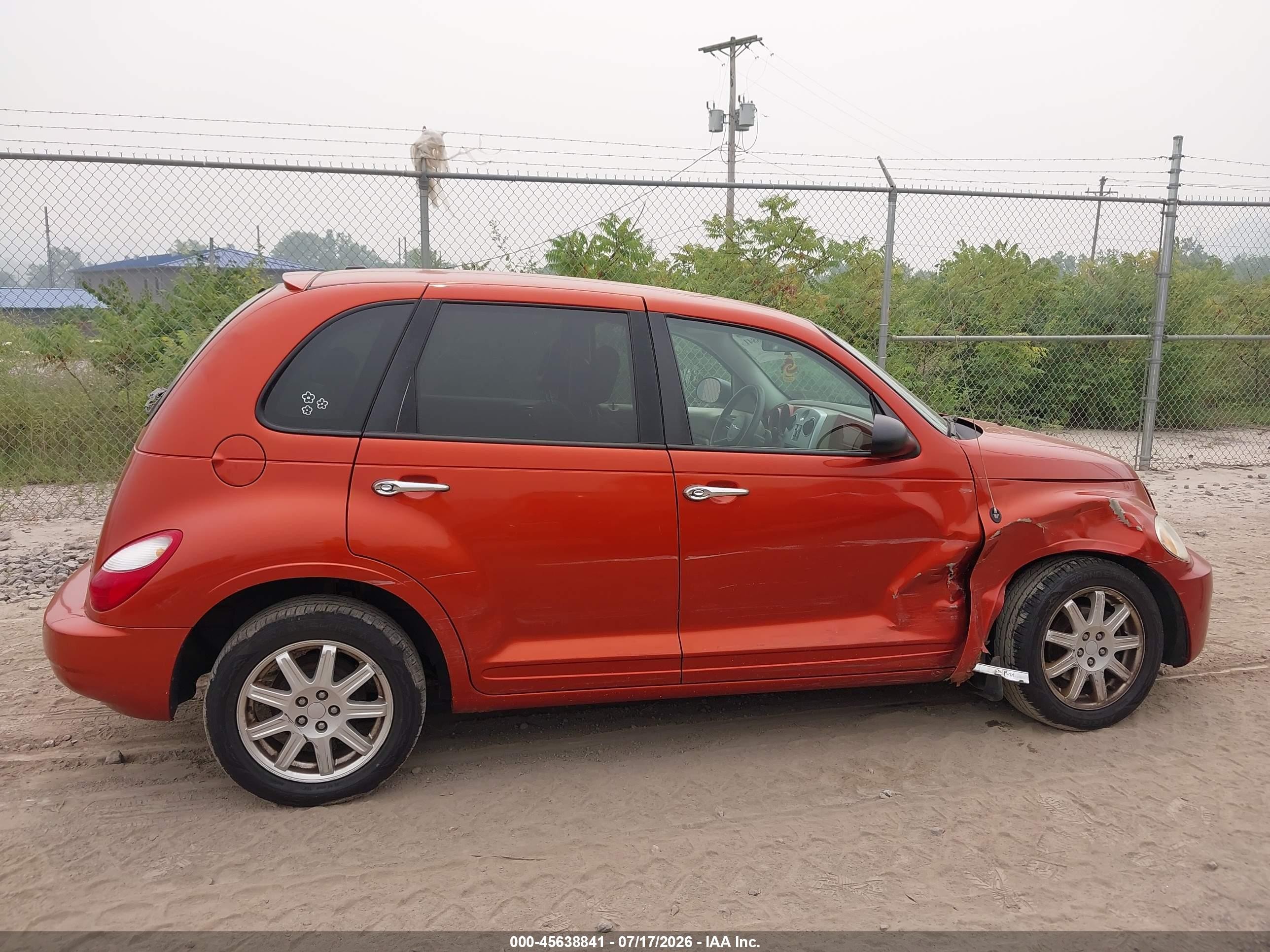 2007 Chrysler Pt Cruiser Touring Orange vin: 3A4FY58B77T596558