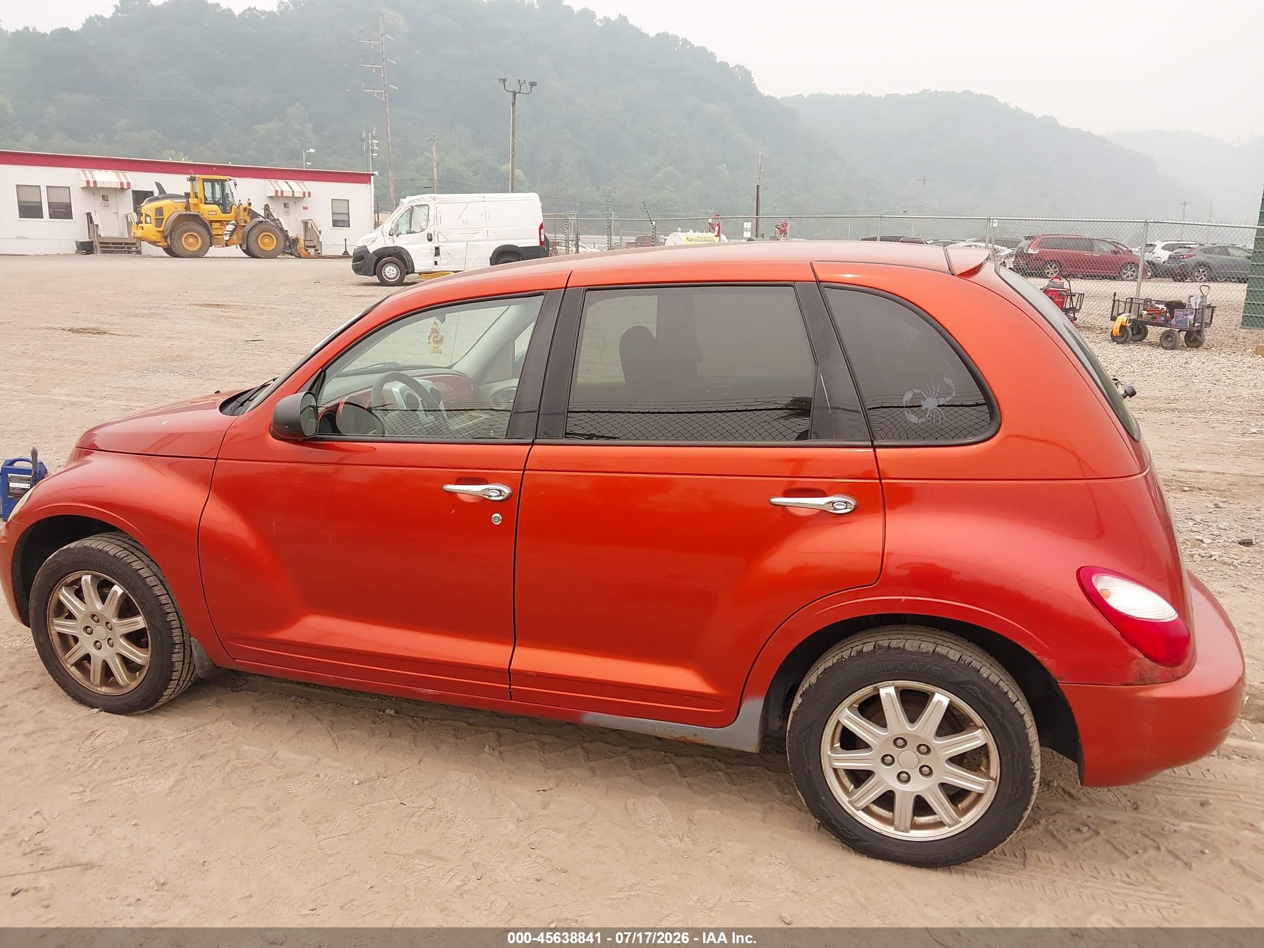 2007 Chrysler Pt Cruiser Touring Orange vin: 3A4FY58B77T596558