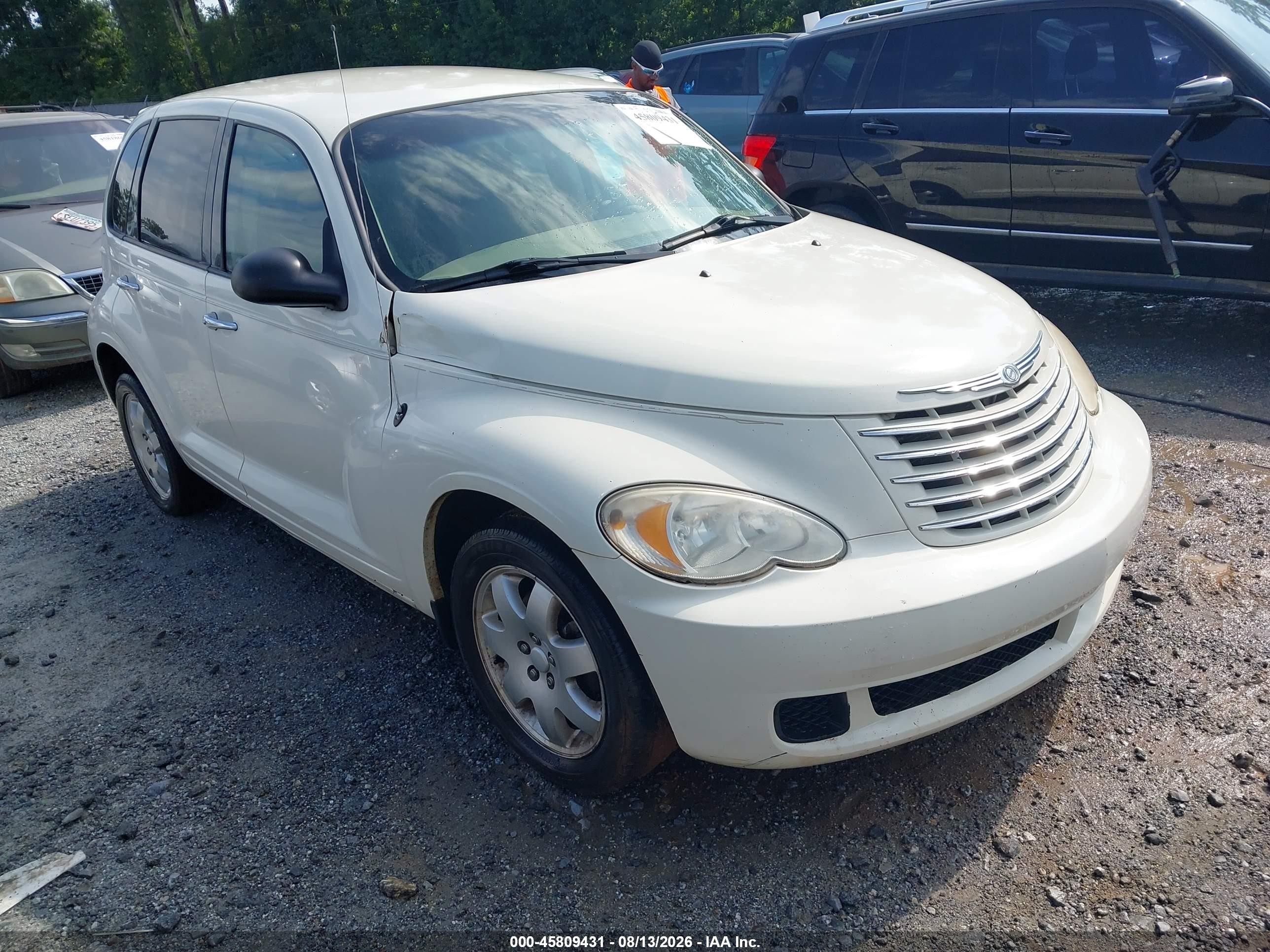2007 Chrysler Pt Cruiser Touring White vin: 3A4FY58B77T615853