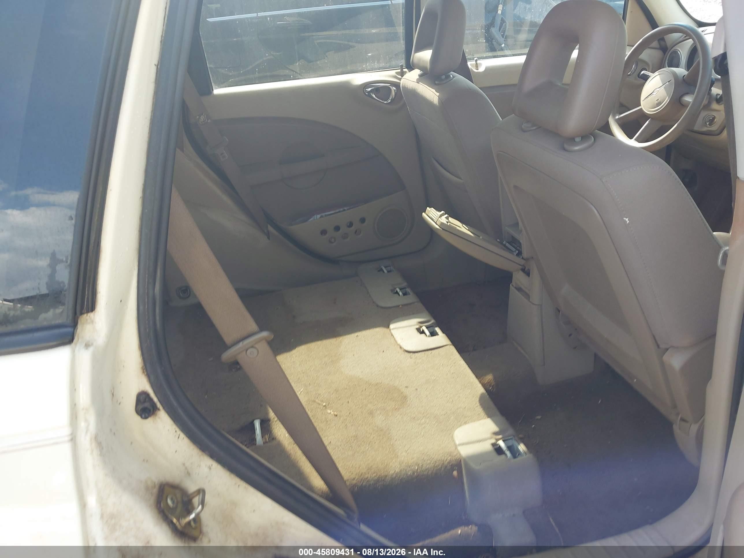 2007 Chrysler Pt Cruiser Touring White vin: 3A4FY58B77T615853