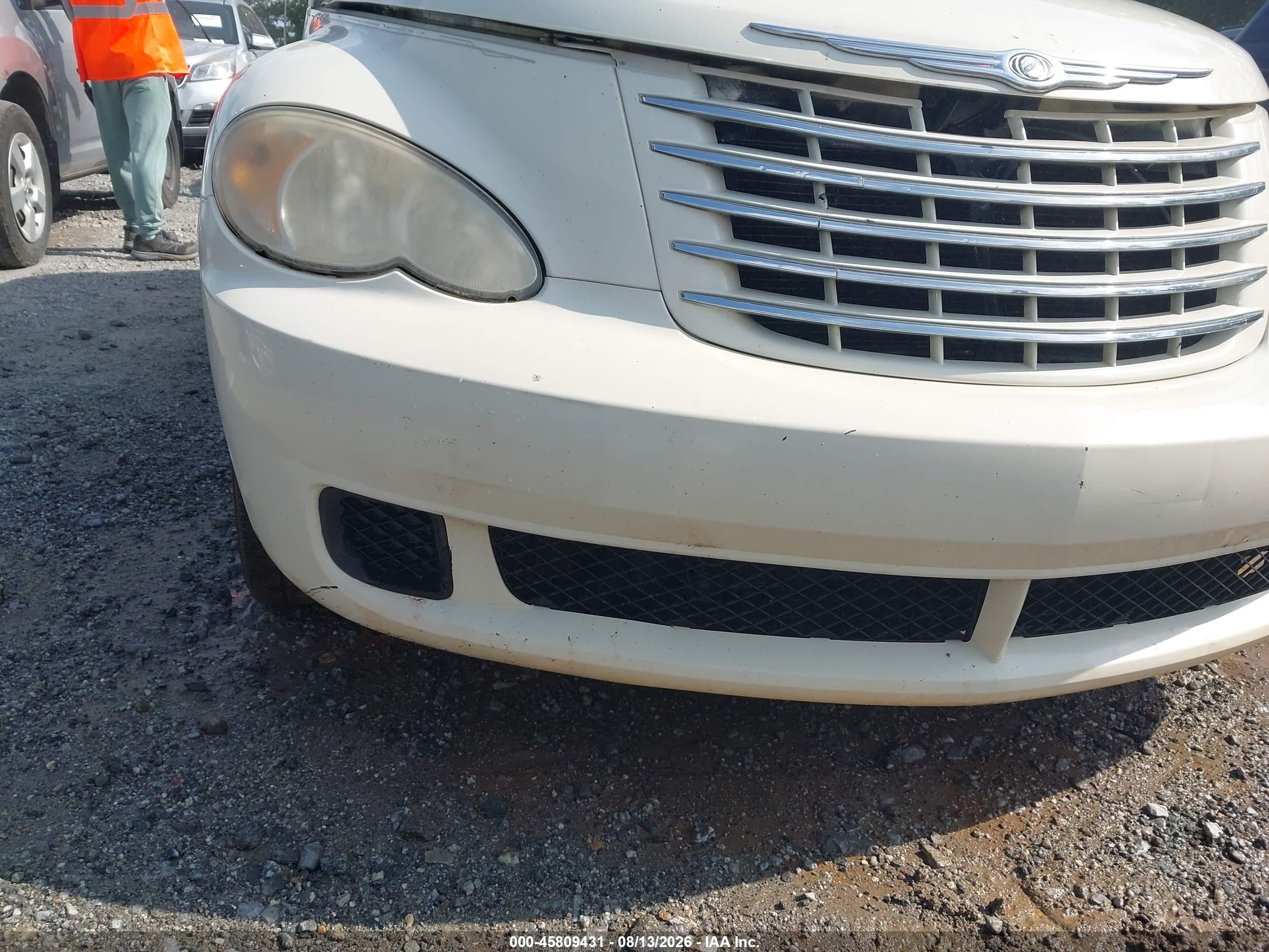 2007 Chrysler Pt Cruiser Touring White vin: 3A4FY58B77T615853