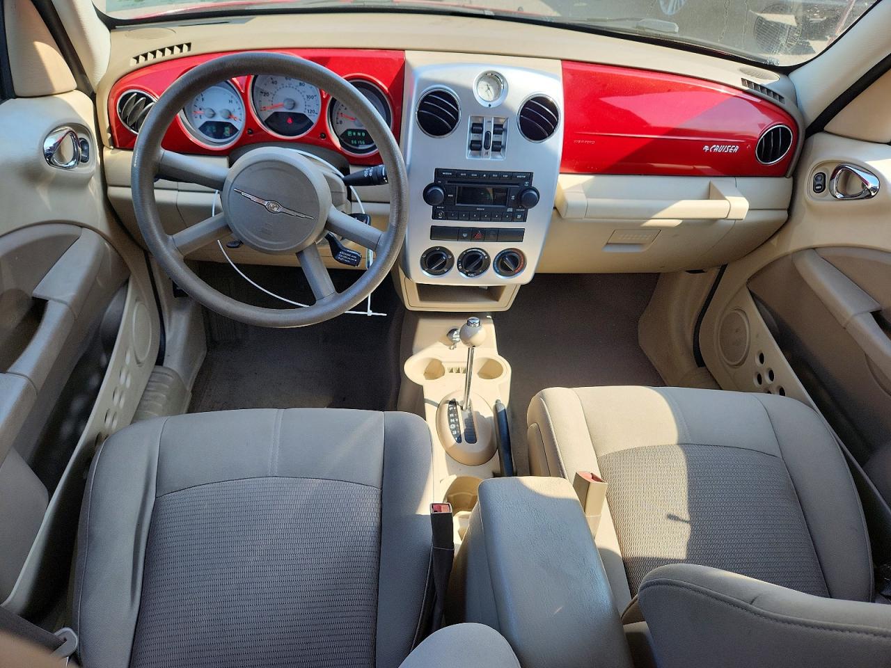 2007 Chrysler Pt Cruiser Touring Темно-бордовый vin: 3A4FY58B77T625752