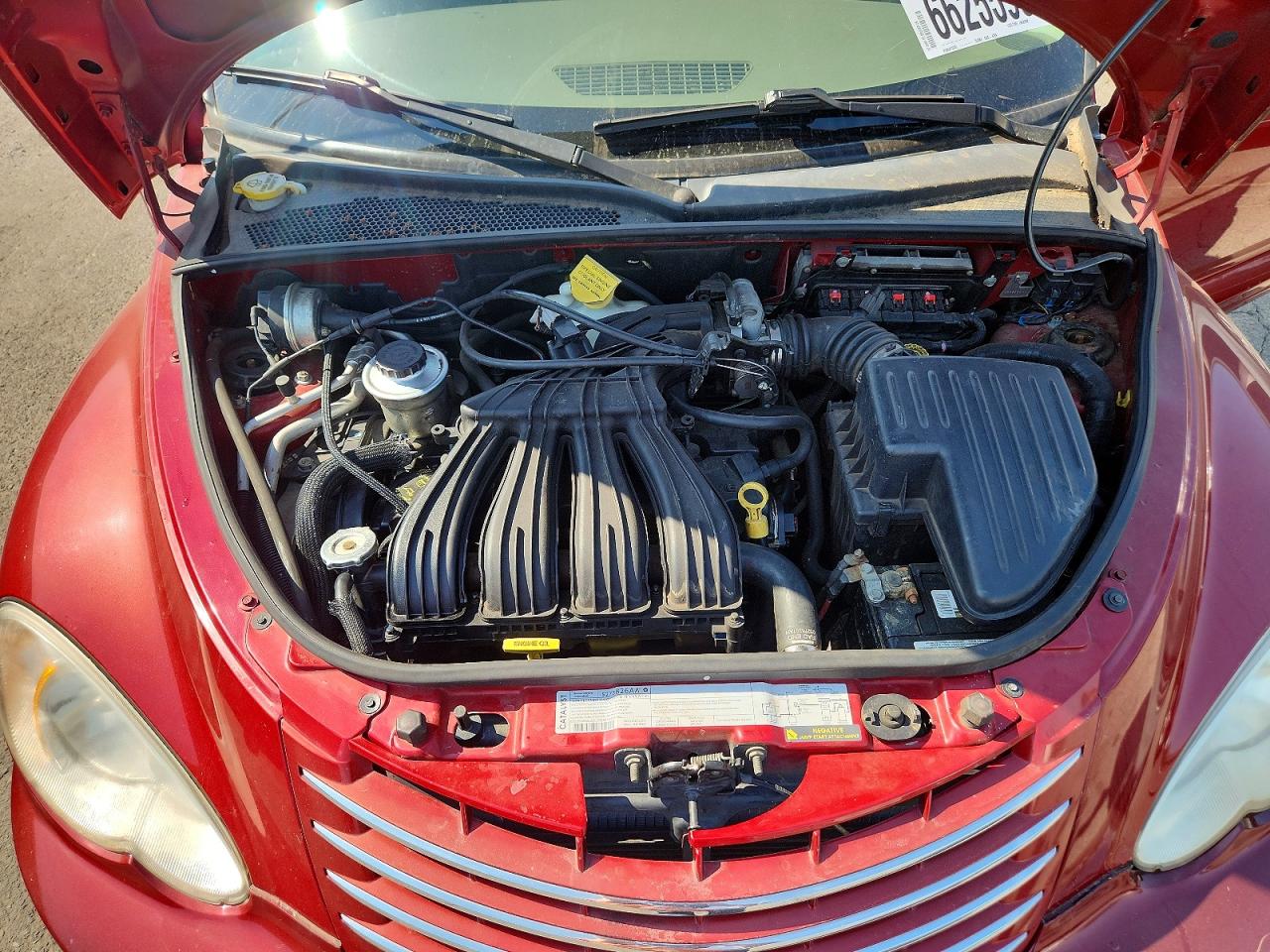2007 Chrysler Pt Cruiser Touring Темно-бордовый vin: 3A4FY58B77T625752