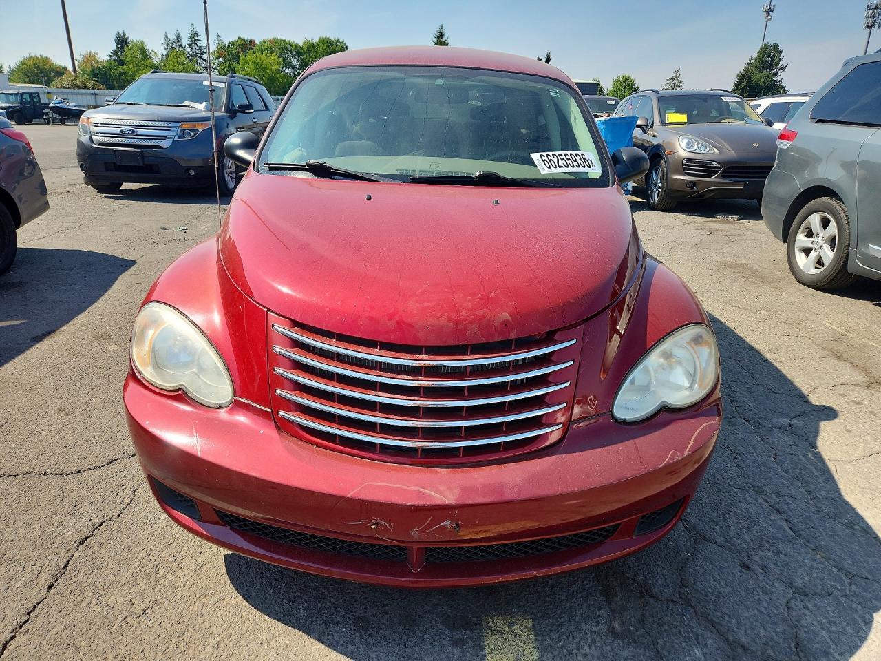 2007 Chrysler Pt Cruiser Touring Темно-бордовый vin: 3A4FY58B77T625752