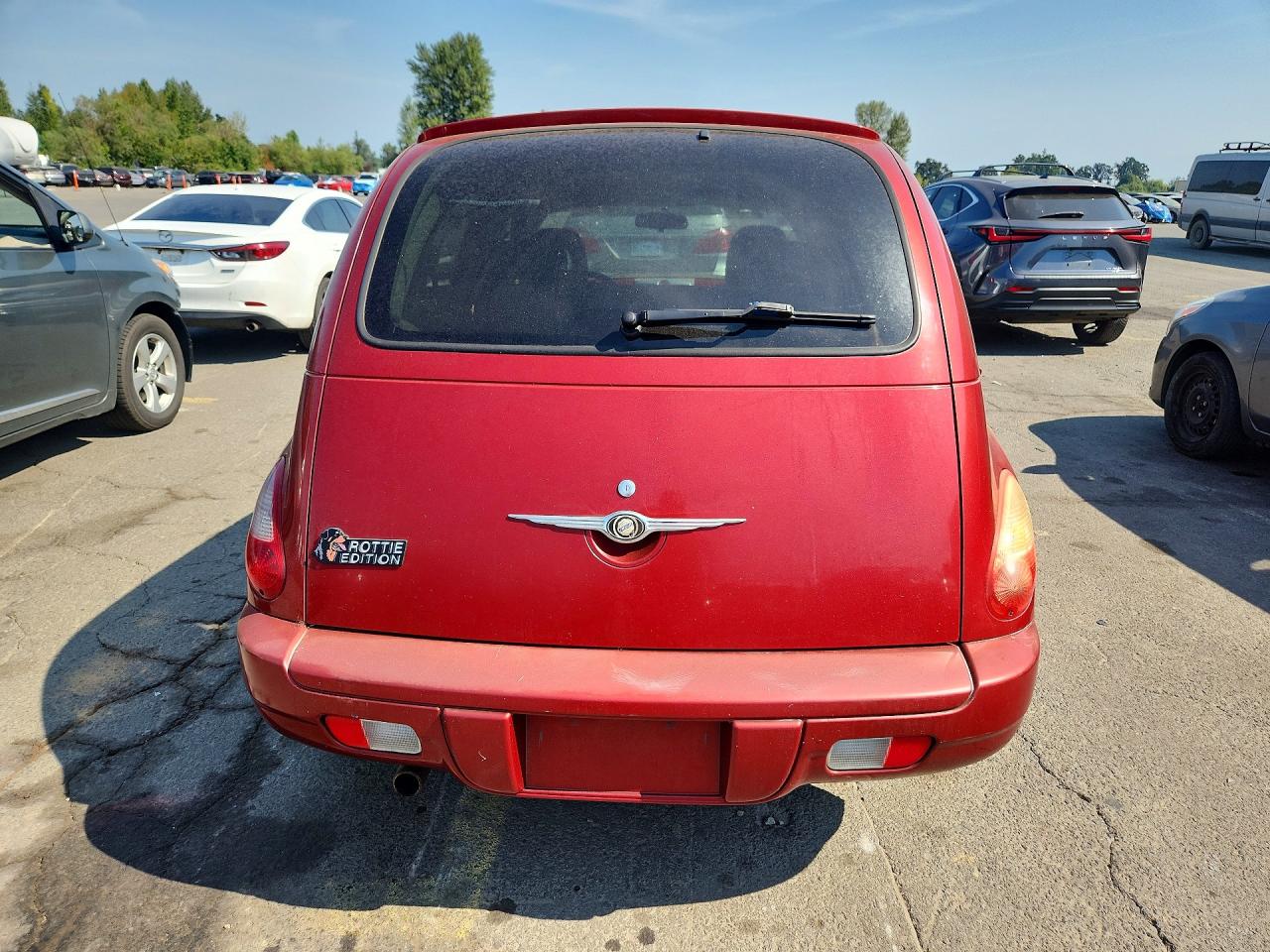 2007 Chrysler Pt Cruiser Touring Темно-бордовый vin: 3A4FY58B77T625752