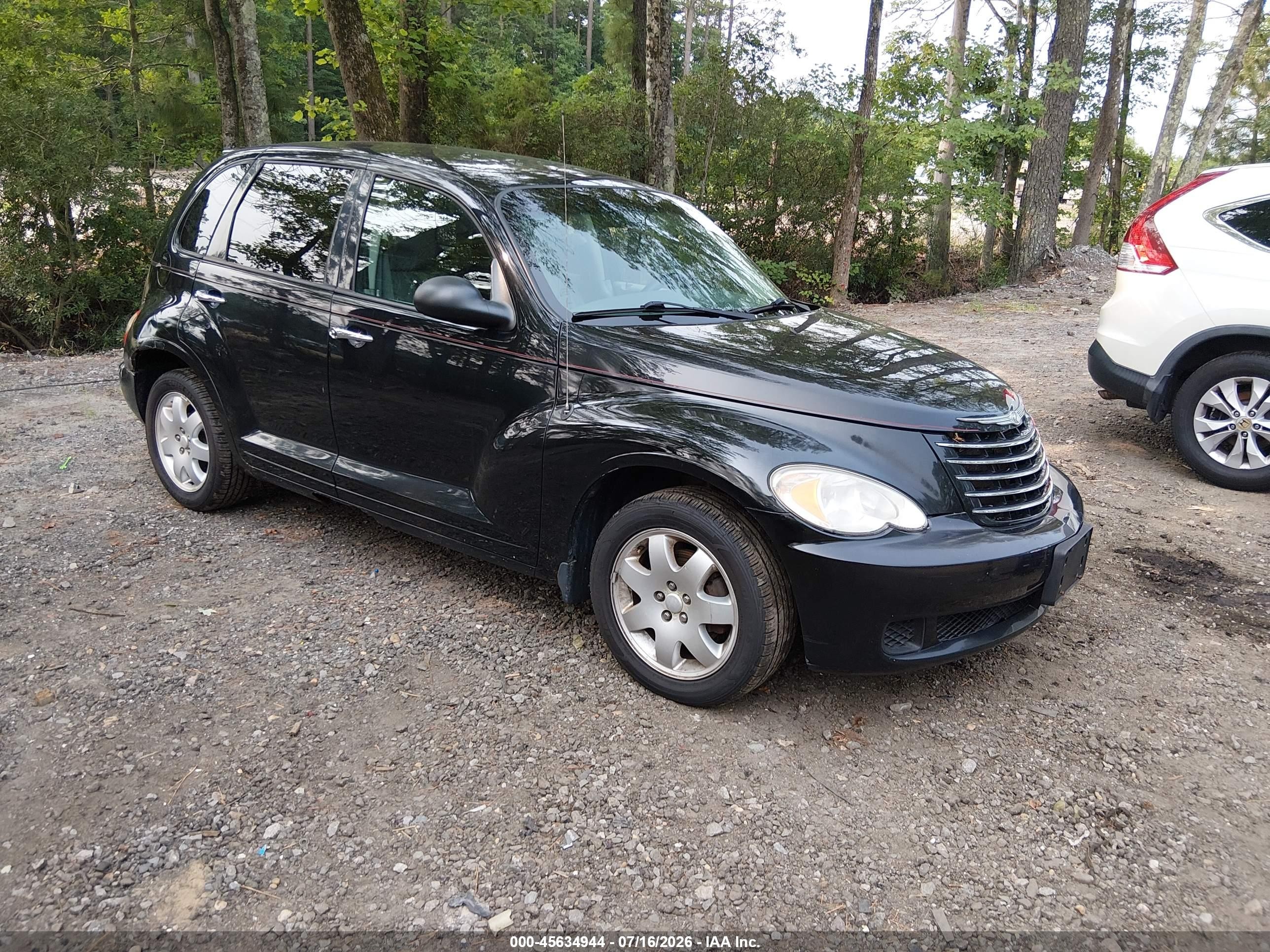 2007 Chrysler Pt Cruiser Touring Black vin: 3A4FY58B77T631082