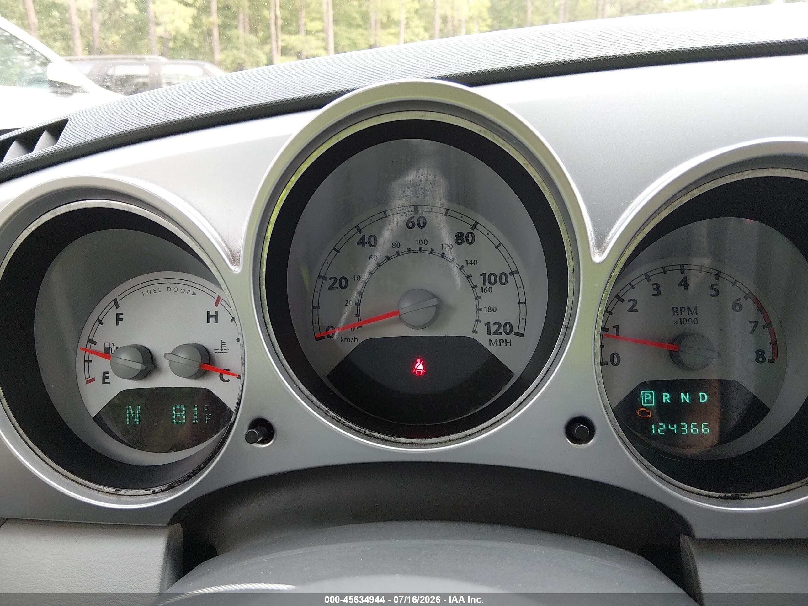 2007 Chrysler Pt Cruiser Touring Black vin: 3A4FY58B77T631082