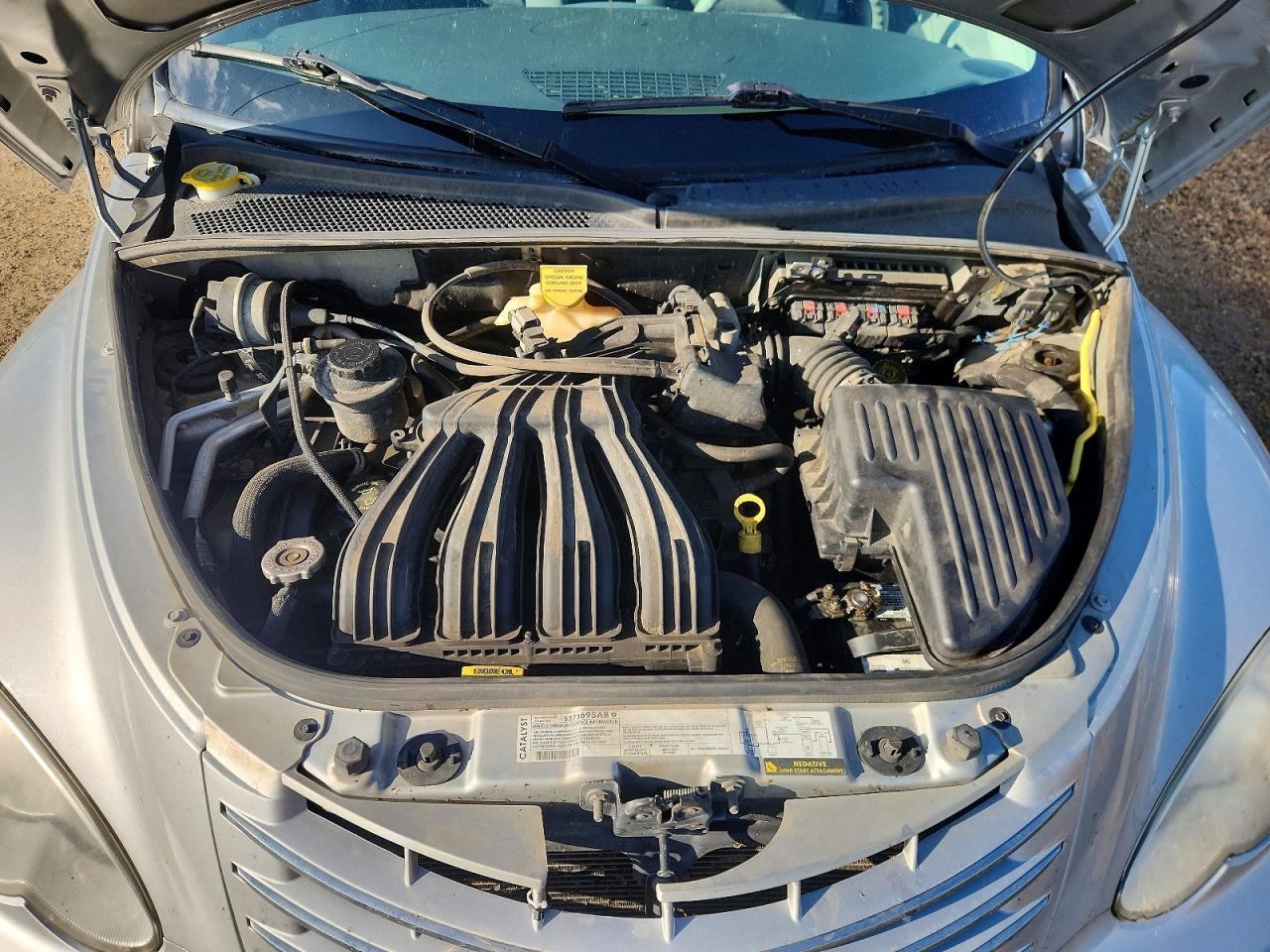 2006 Chrysler Pt Cruiser Touring Silver vin: 3A4FY58B86T221888