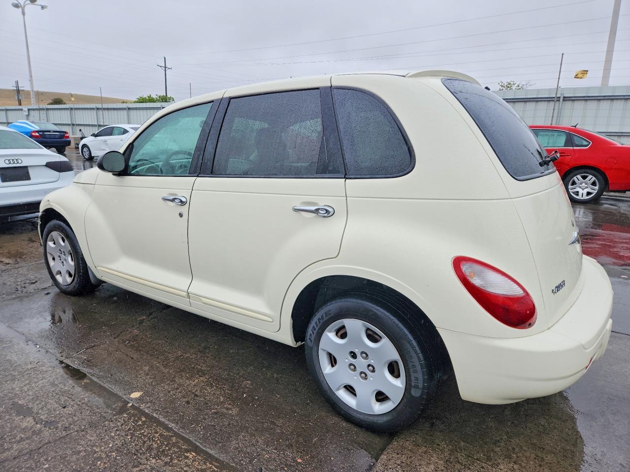 2007 Chrysler Pt Cruiser Touring White vin: 3A4FY58B87T542105