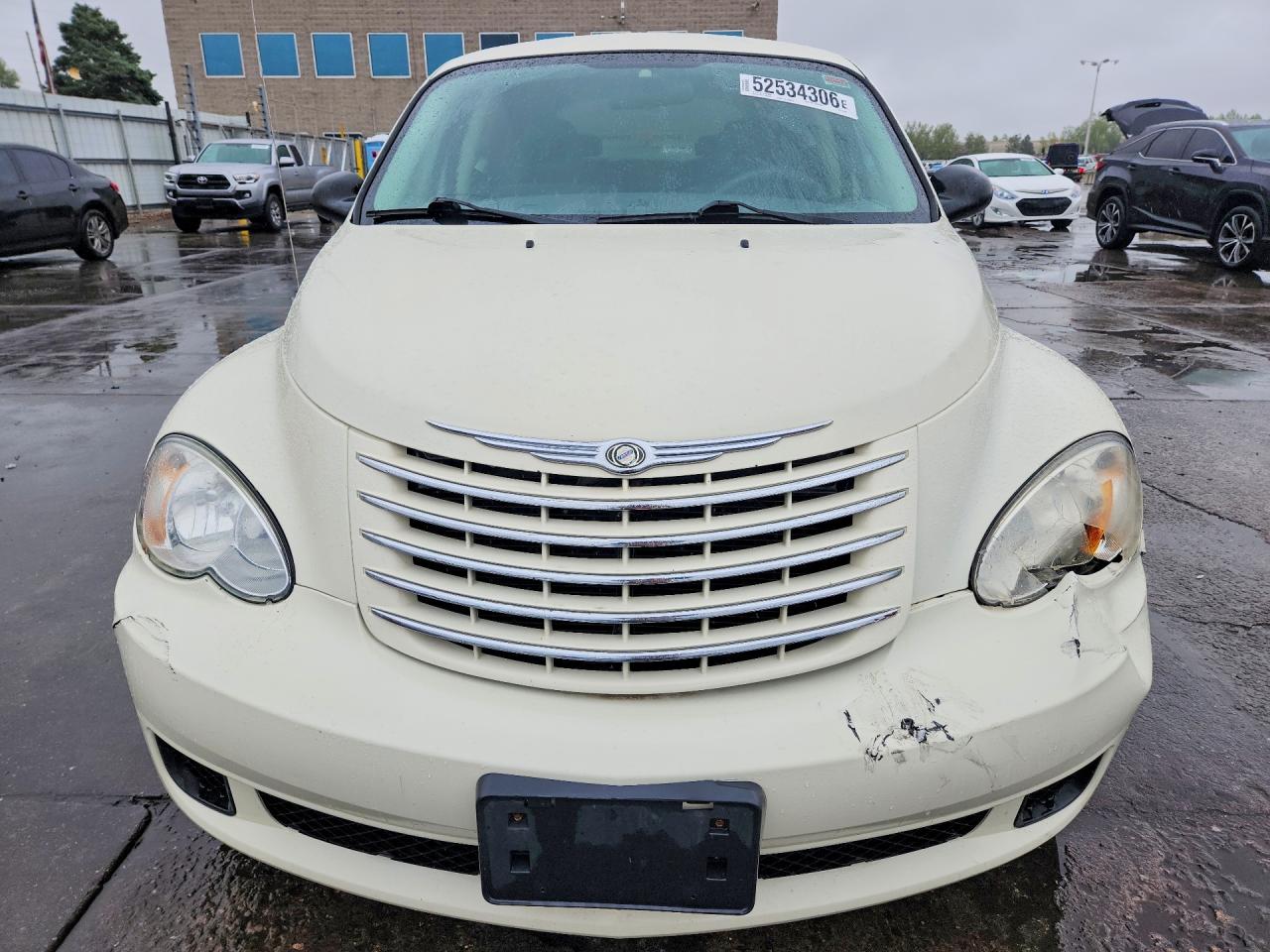 2007 Chrysler Pt Cruiser Touring White vin: 3A4FY58B87T542105