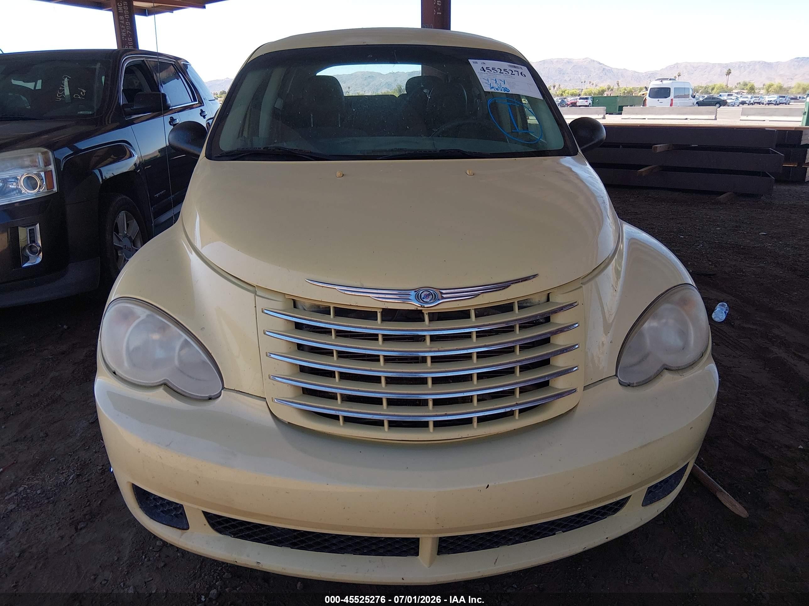 2007 Chrysler Pt Cruiser Touring Yellow vin: 3A4FY58B87T560636