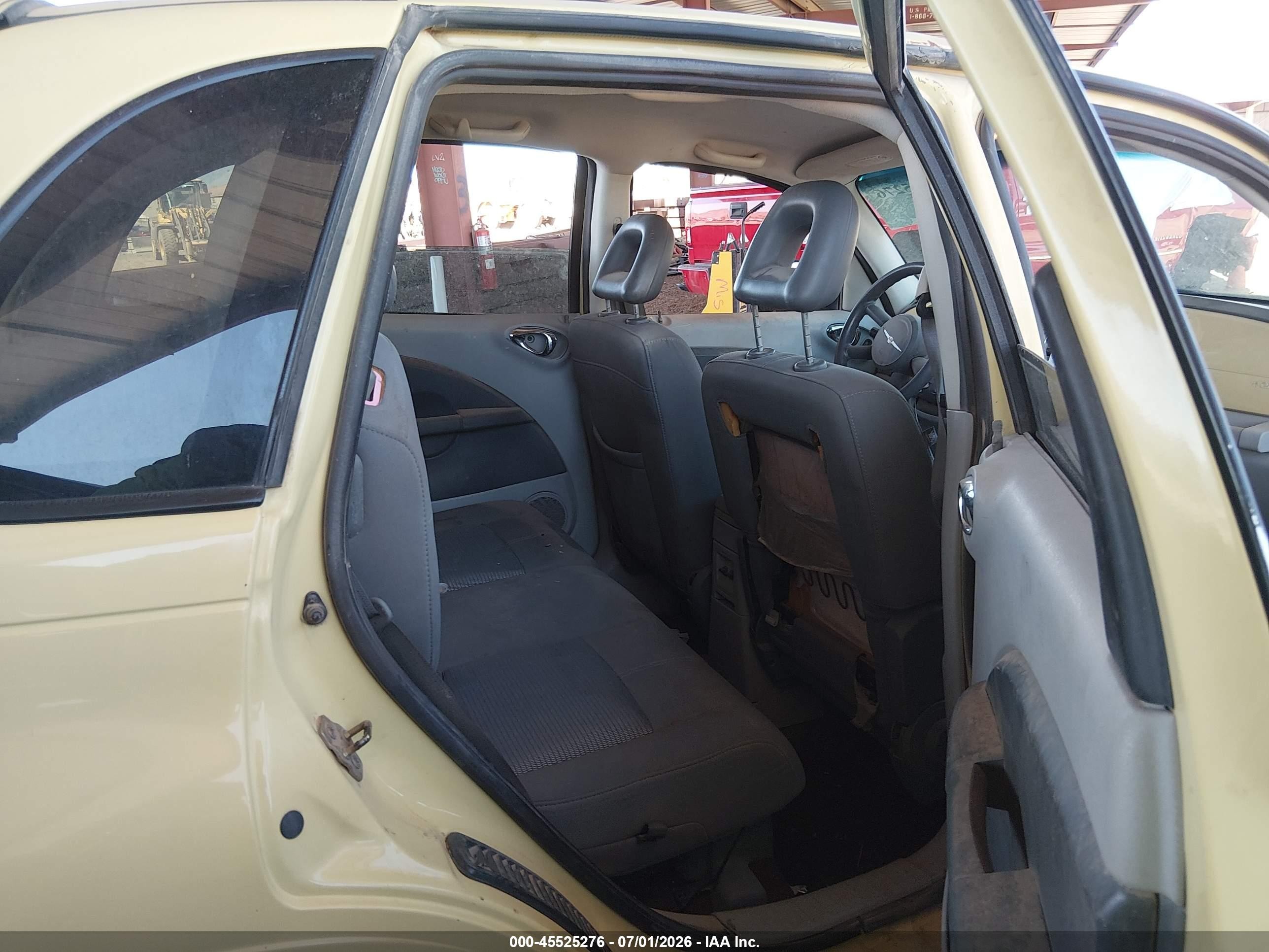 2007 Chrysler Pt Cruiser Touring Yellow vin: 3A4FY58B87T560636