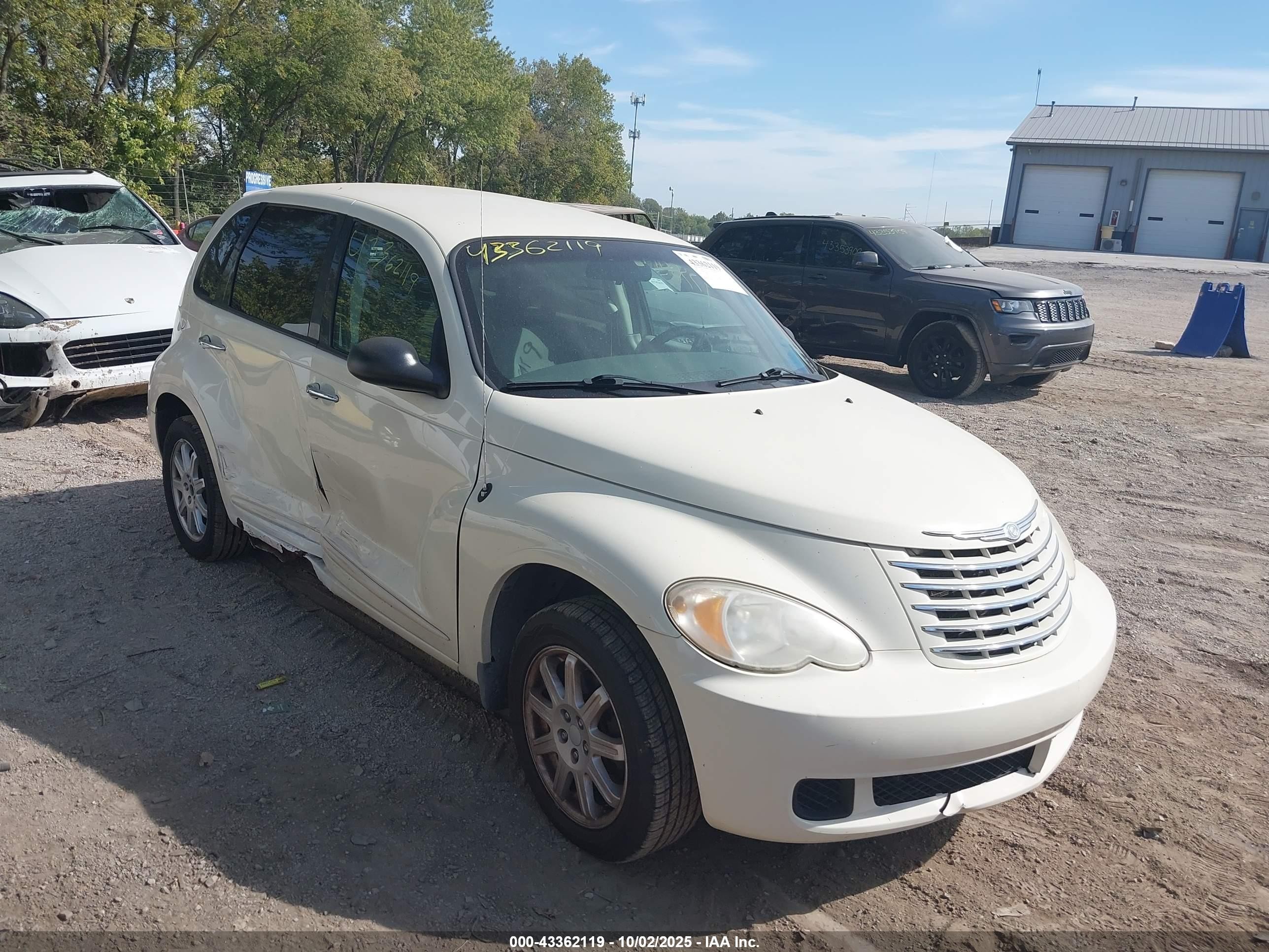 2007 Chrysler Pt Cruiser Touring White vin: 3A4FY58B87T560670