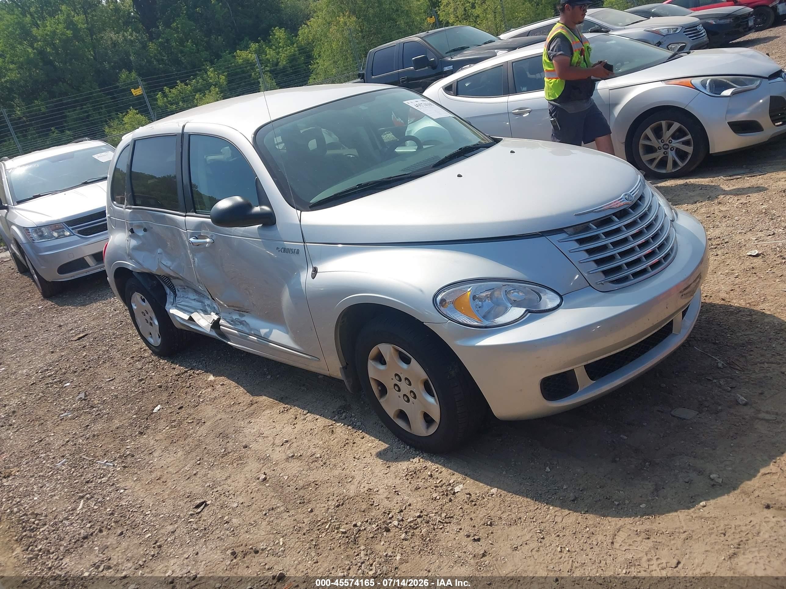 2006 Chrysler Pt Cruiser Touring Silver vin: 3A4FY58B96T319649