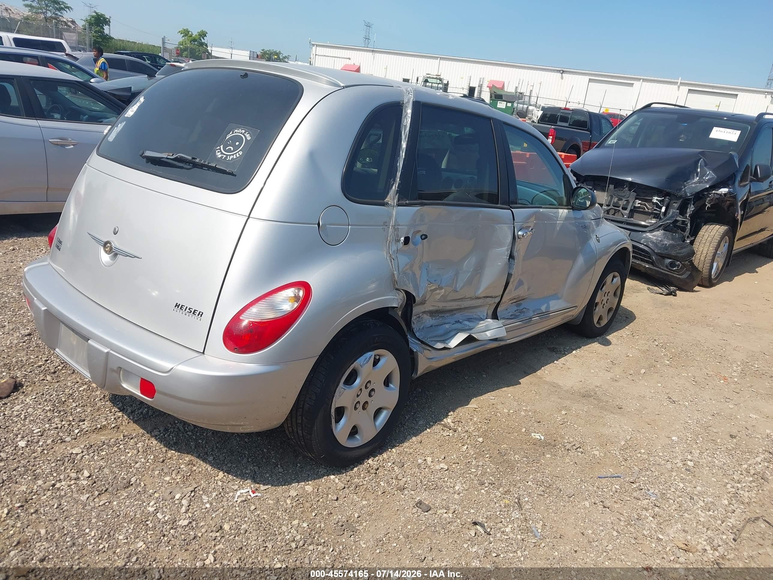 2006 Chrysler Pt Cruiser Touring Silver vin: 3A4FY58B96T319649