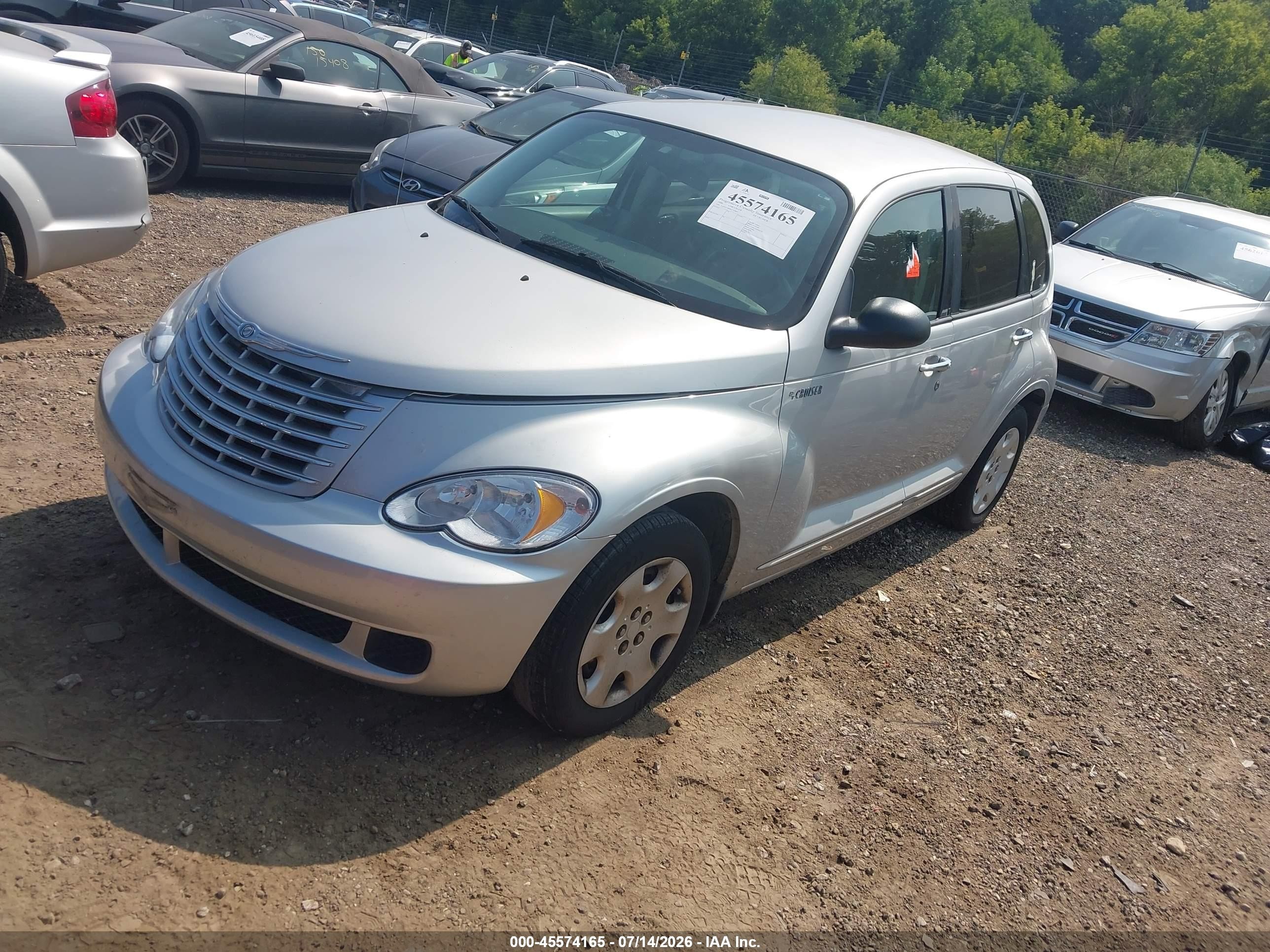 2006 Chrysler Pt Cruiser Touring Silver vin: 3A4FY58B96T319649