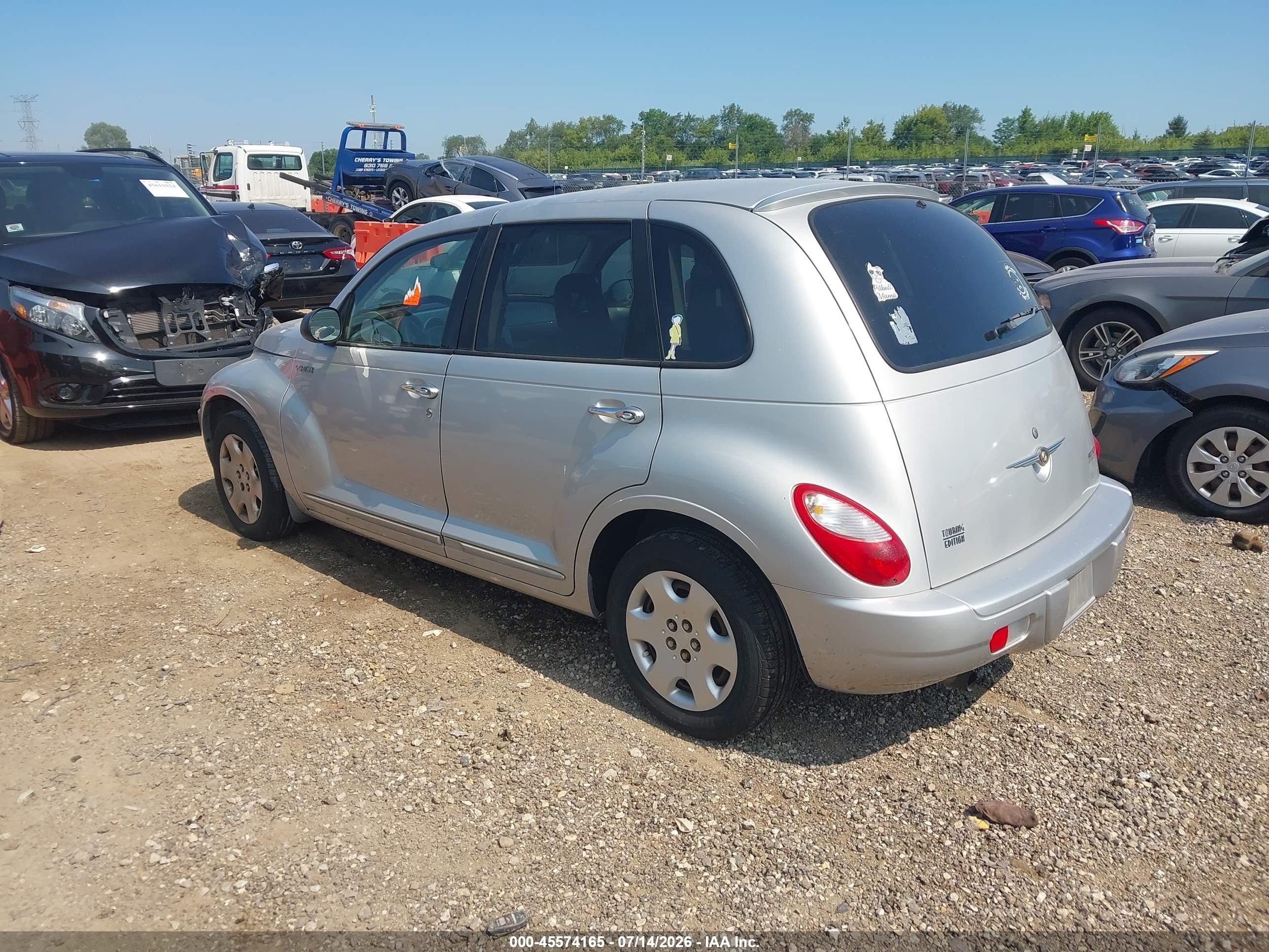 2006 Chrysler Pt Cruiser Touring Silver vin: 3A4FY58B96T319649