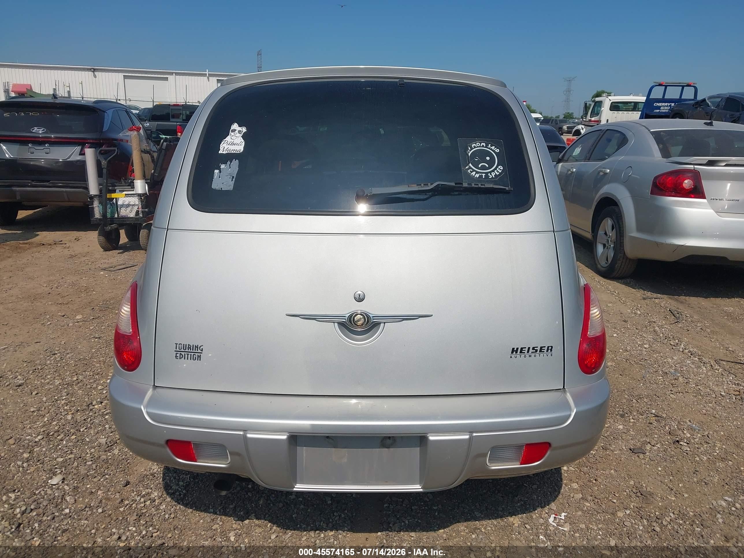 2006 Chrysler Pt Cruiser Touring Silver vin: 3A4FY58B96T319649