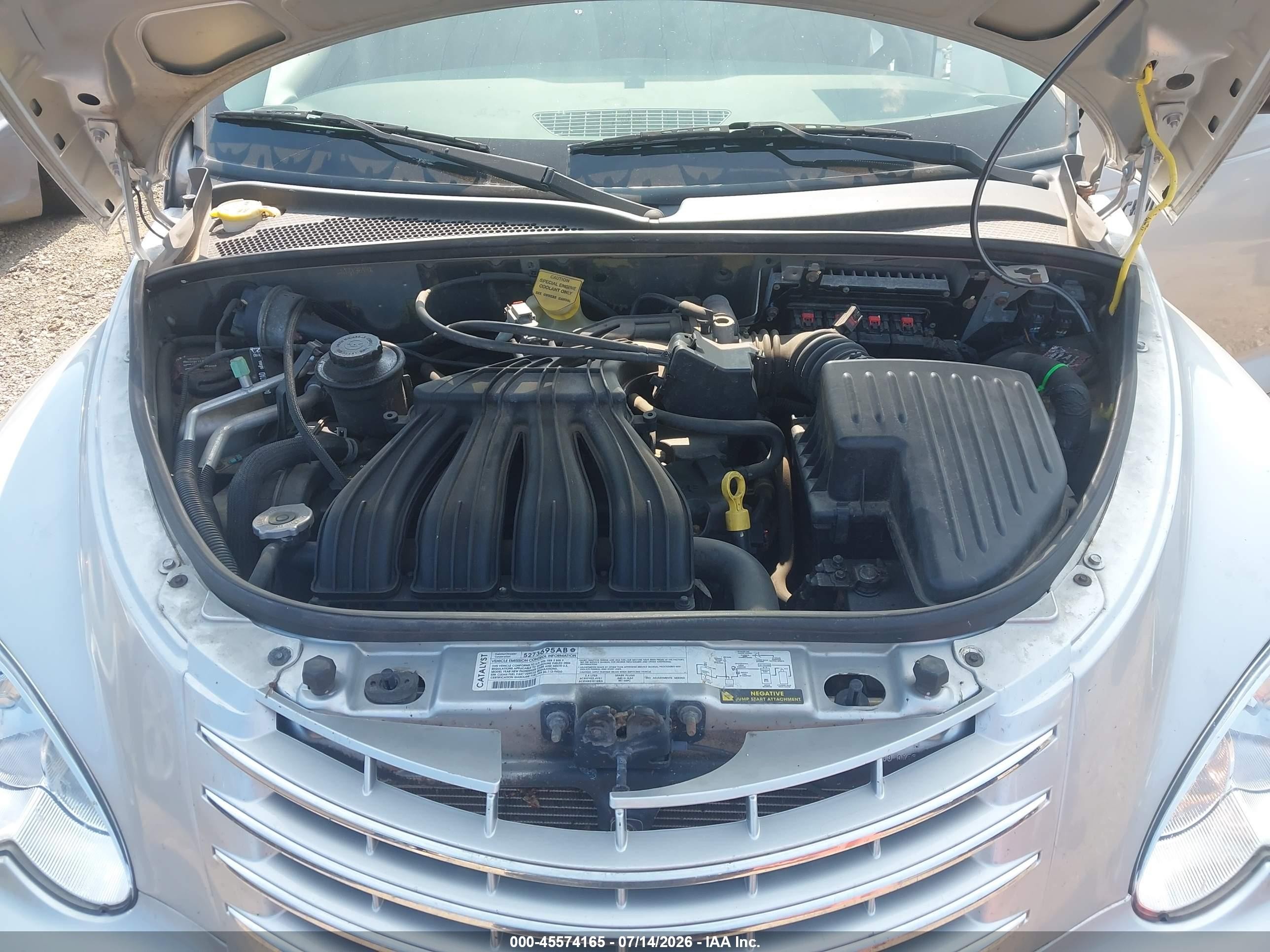 2006 Chrysler Pt Cruiser Touring Silver vin: 3A4FY58B96T319649