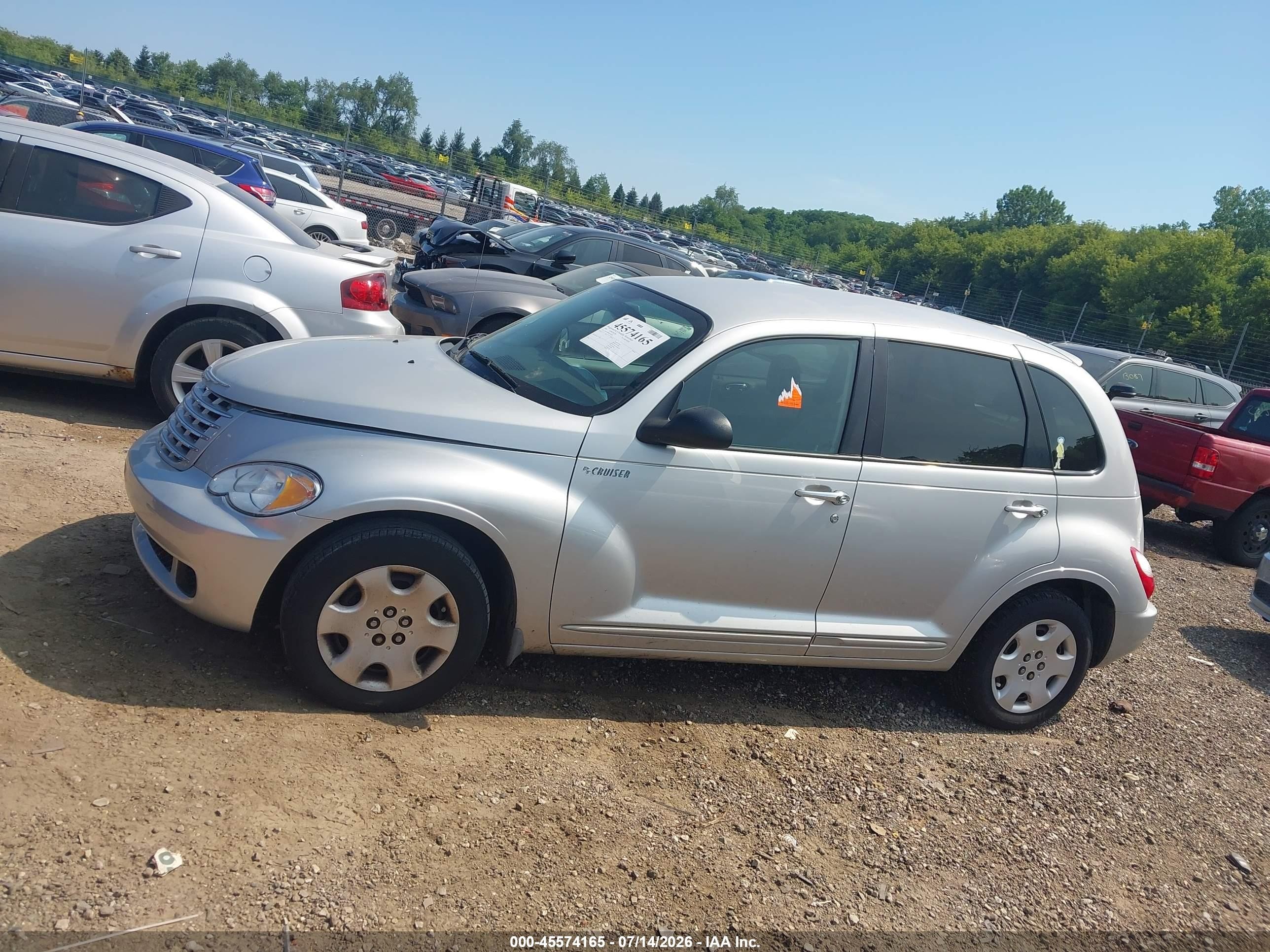 2006 Chrysler Pt Cruiser Touring Silver vin: 3A4FY58B96T319649