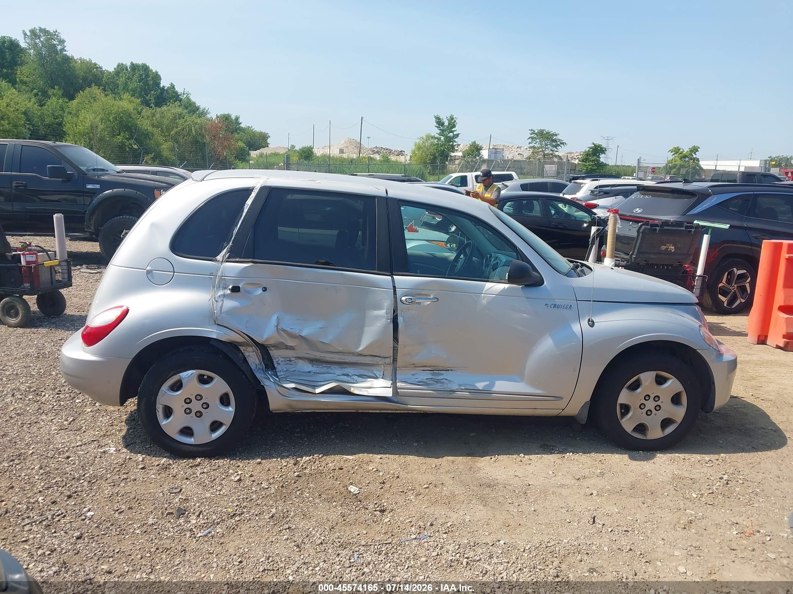 2006 Chrysler Pt Cruiser Touring Silver vin: 3A4FY58B96T319649