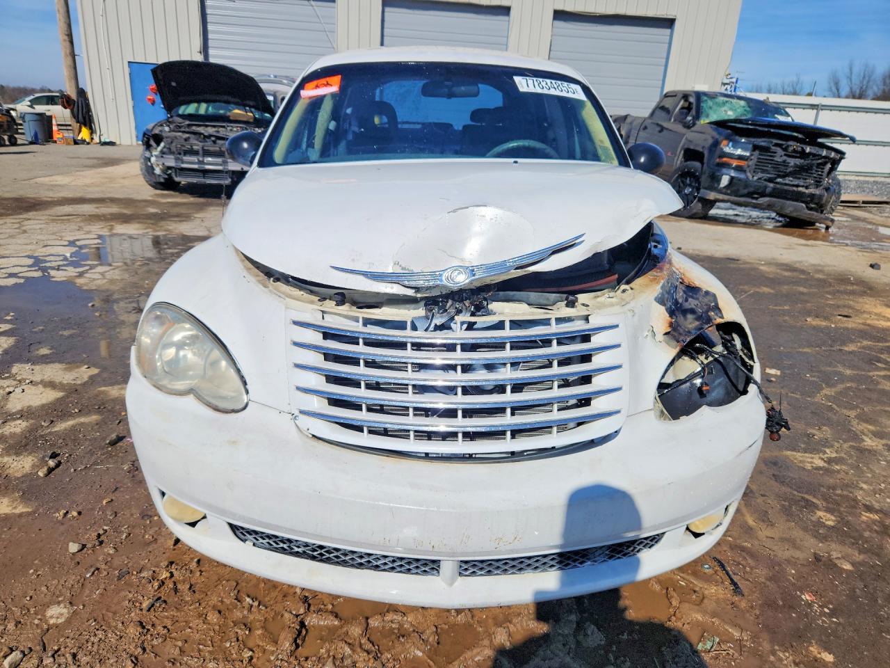2006 Chrysler Pt Cruiser Touring White vin: 3A4FY58B96T322843