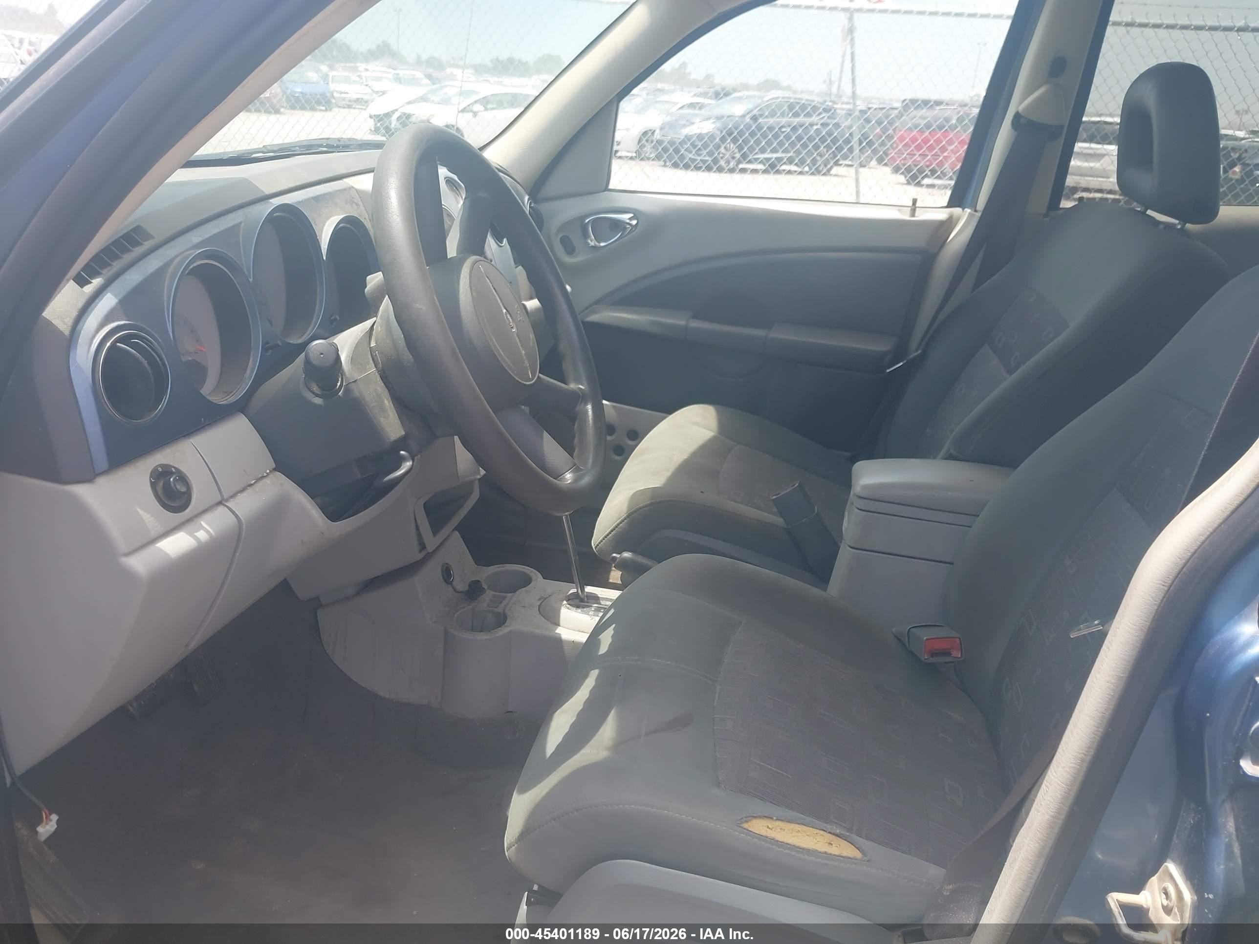 2007 Chrysler Pt Cruiser Touring Blue vin: 3A4FY58B97T516709