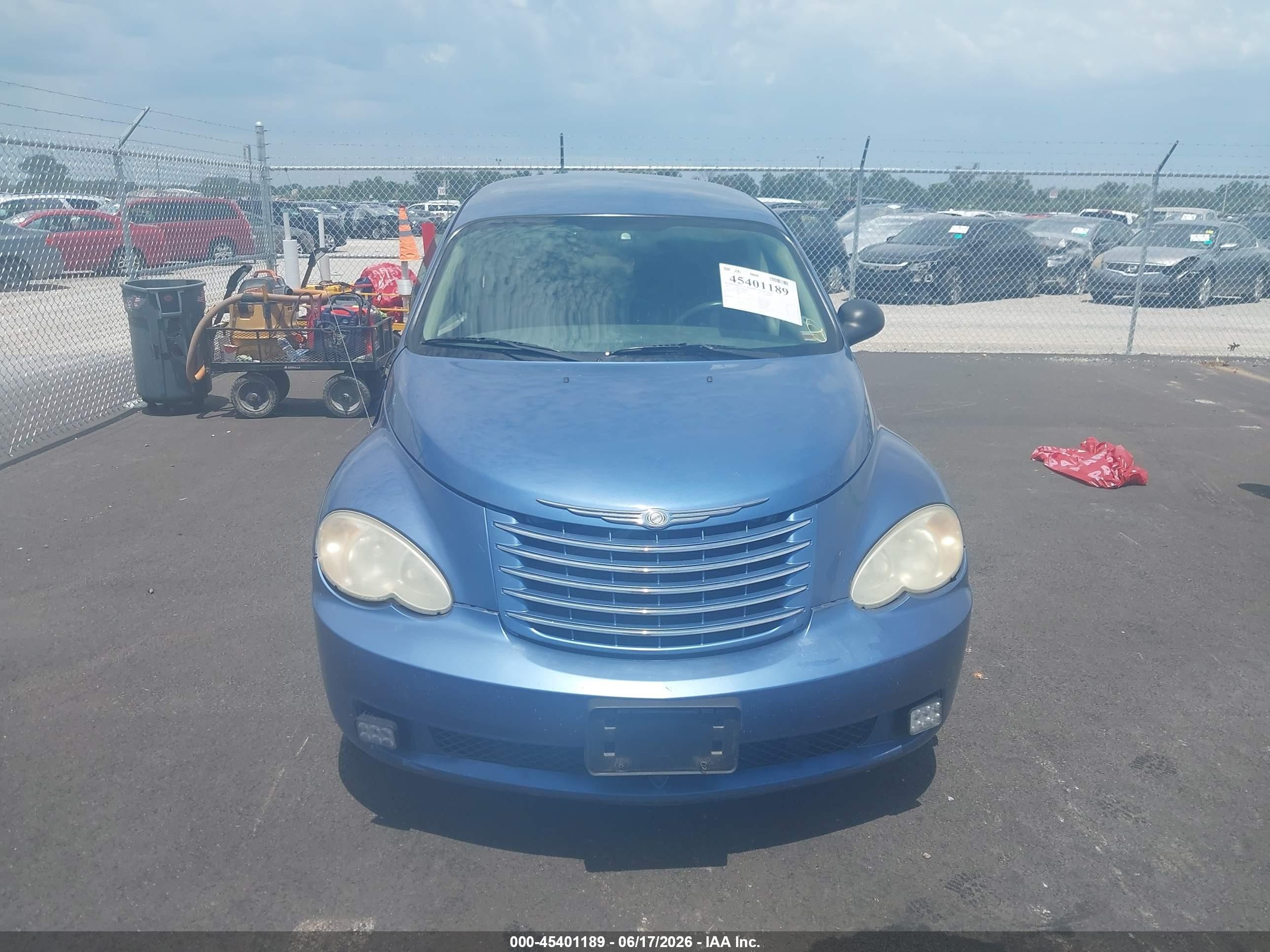 2007 Chrysler Pt Cruiser Touring Blue vin: 3A4FY58B97T516709