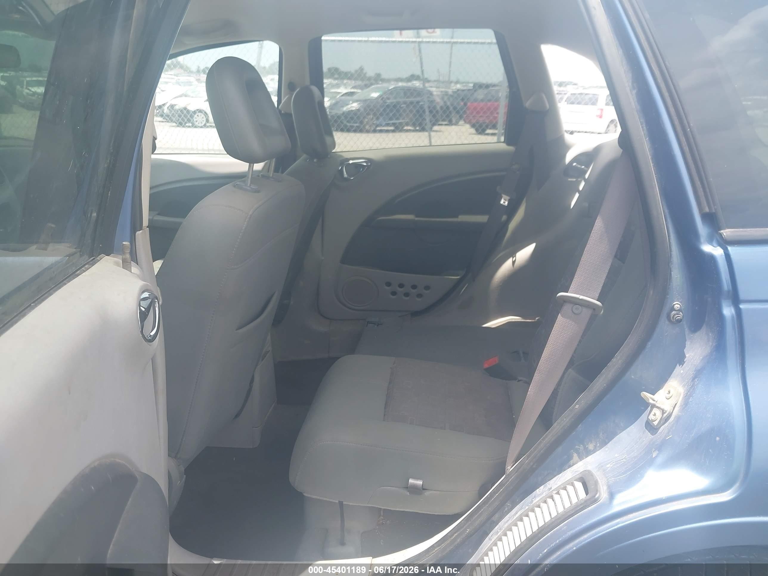 2007 Chrysler Pt Cruiser Touring Blue vin: 3A4FY58B97T516709